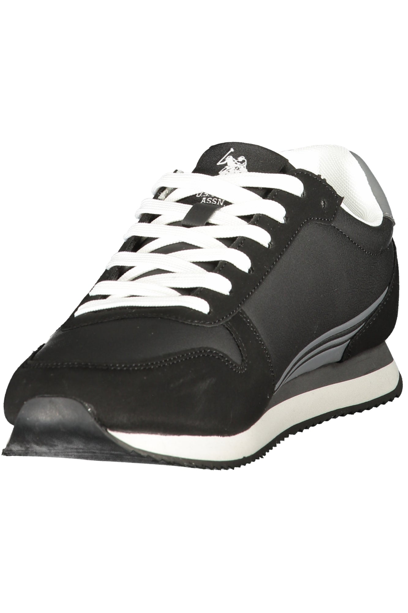 U.S. POLO ASSN. Herren Sneaker – Sportschuh mit, sportlich Schwarz