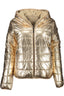 U.S. POLO Goldjacke Damen – Wendbare Kapuzenjacke für Herbst/Winter Gold