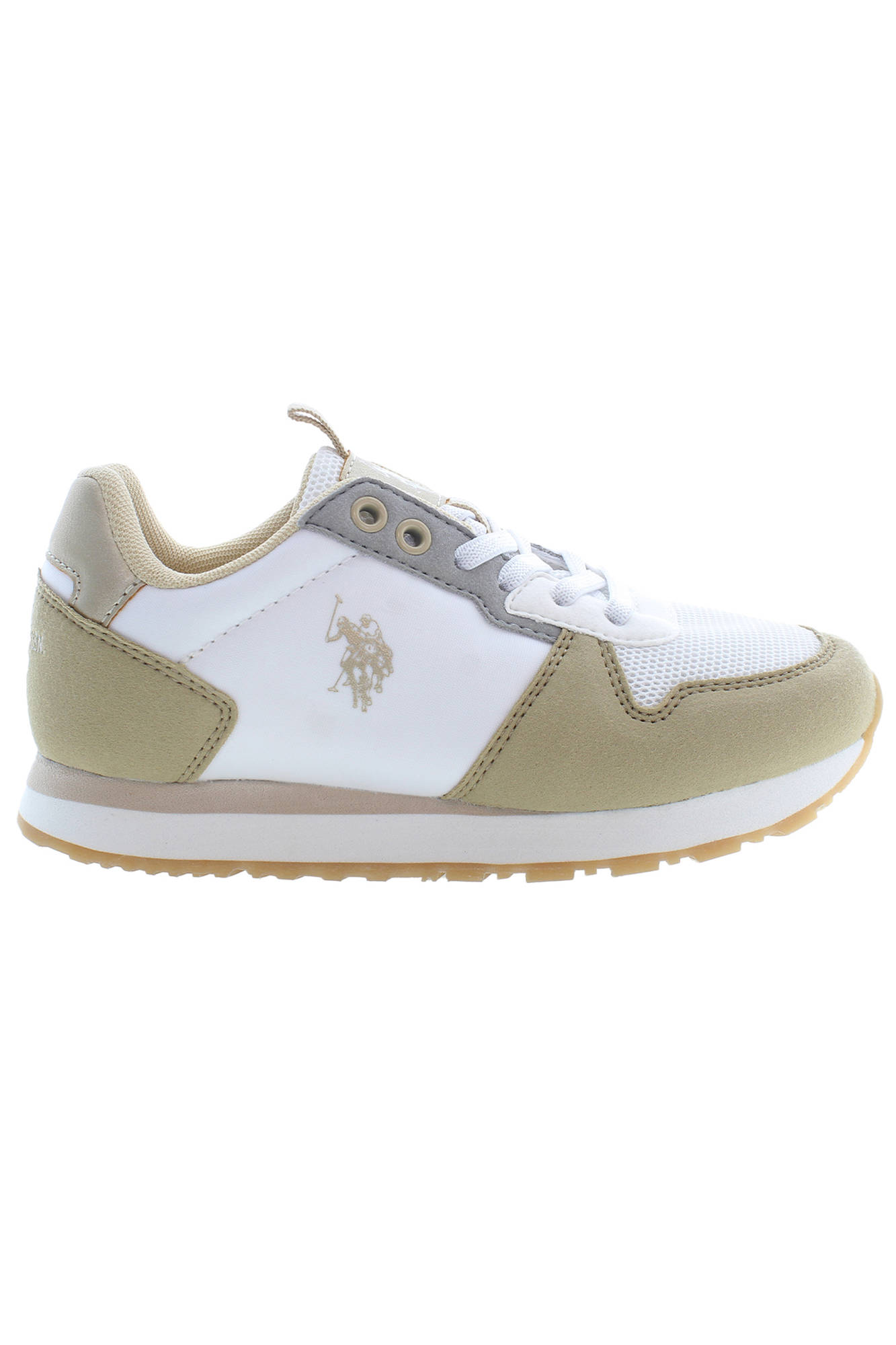 U.S. POLO BEST PRICE Mädchen Sportschuhe Beige – Bequeme Sneaker für Mädchen Beige
