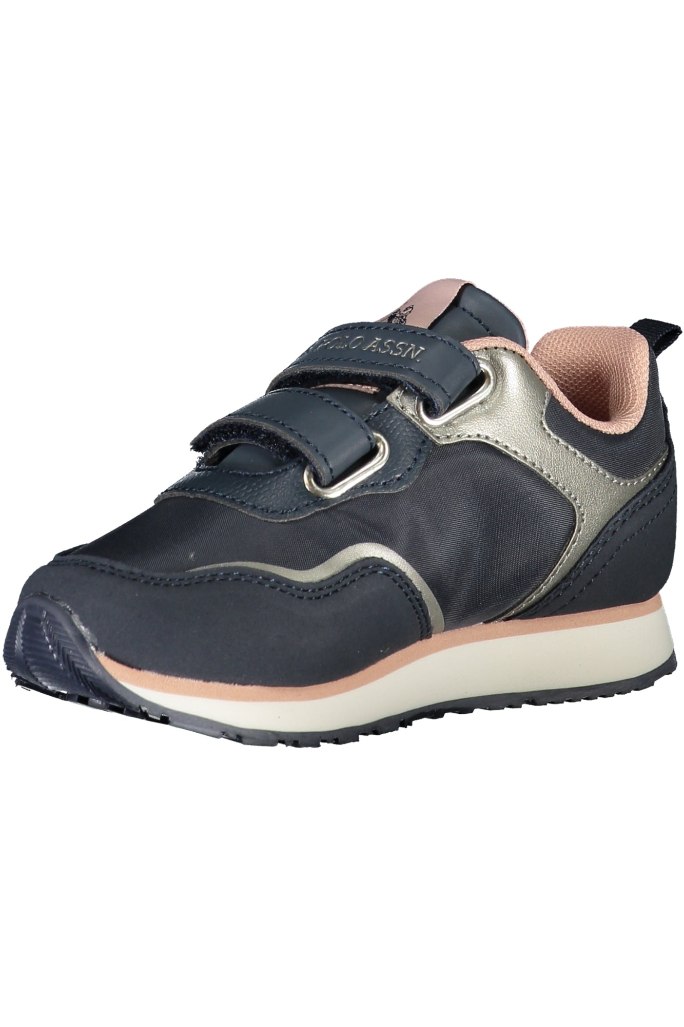 U.S. POLO BEST PRICE Kinder Sneaker – Sportschuhe mit Riemen Blau