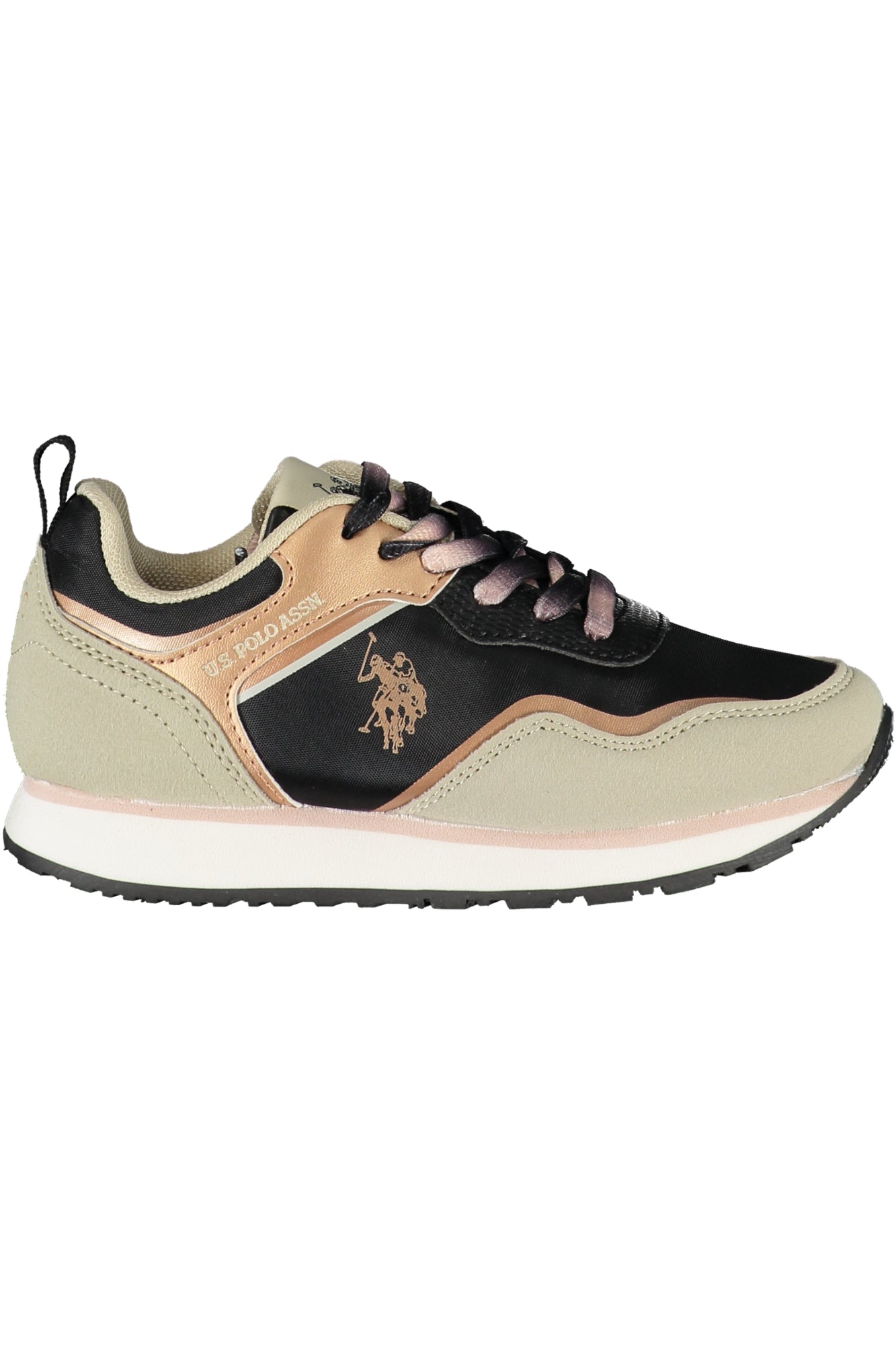 U.S. POLO ASSN. Kinder Sneaker – Sportschuhe mit, sportlich Schwarz