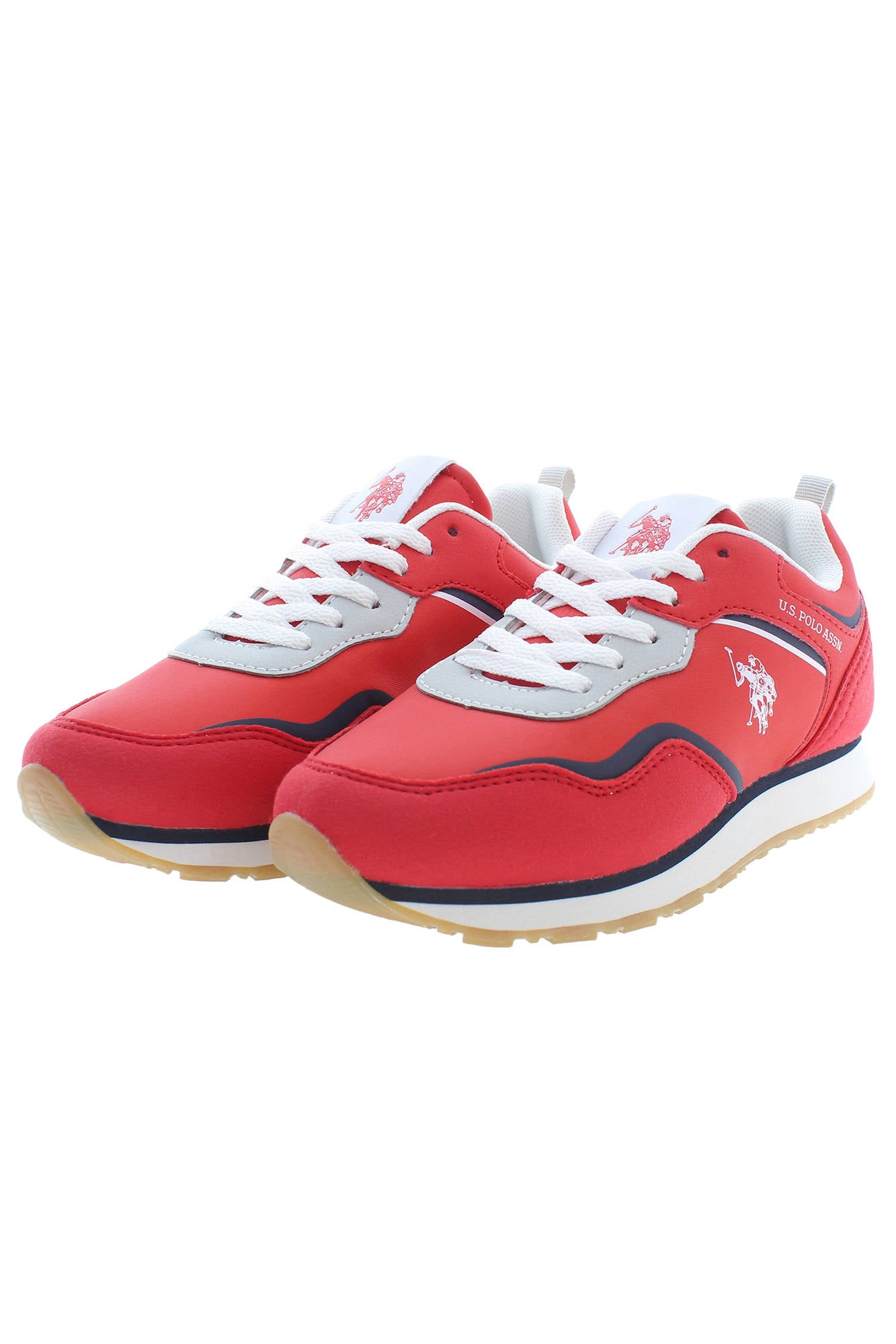 Us Polo Best Price Sportschuhe Kinder Rot Rot