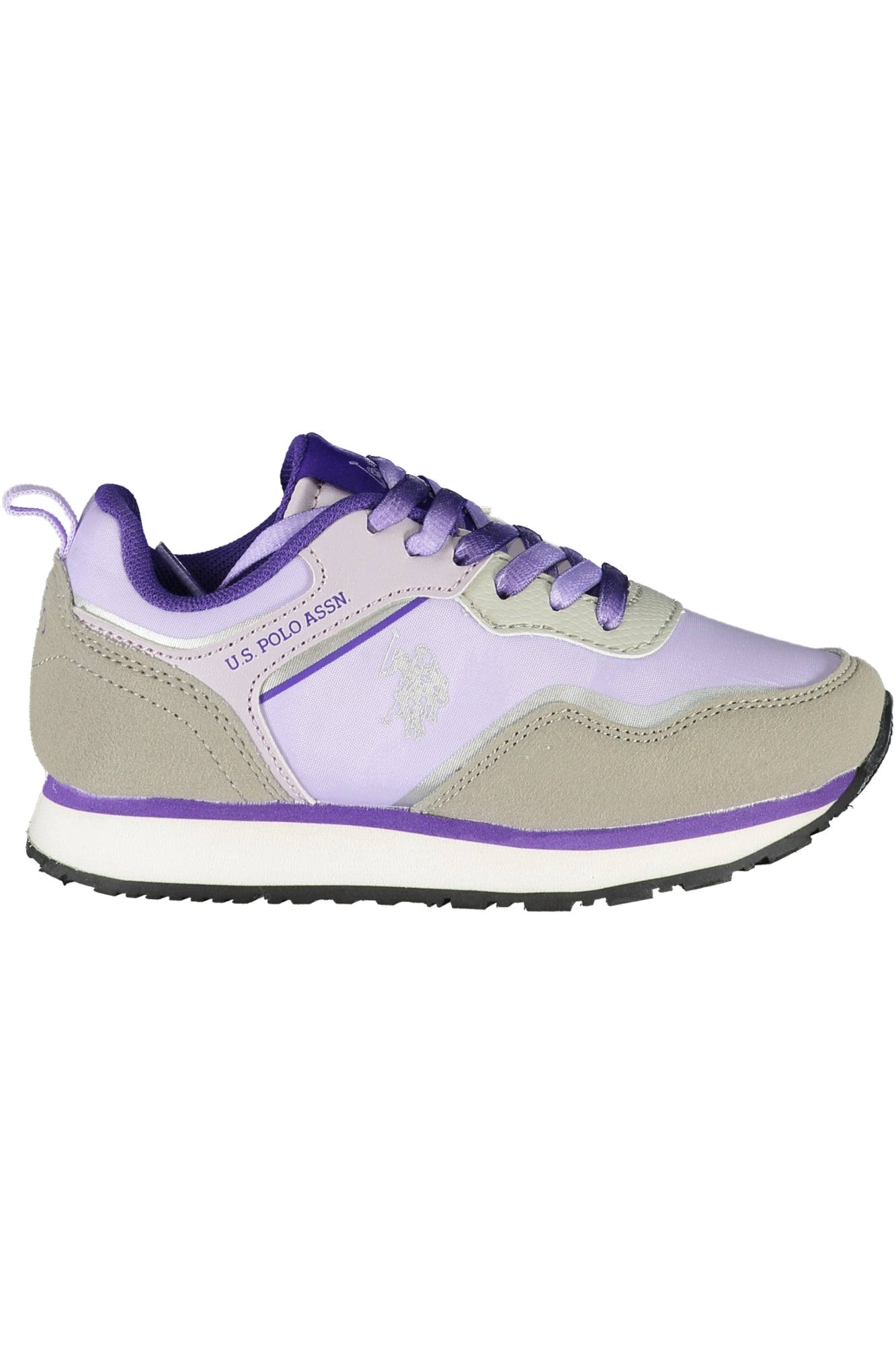 U.S. POLO ASSN. Kinder Sneaker – Sportschuhe mit, sportlich Violett