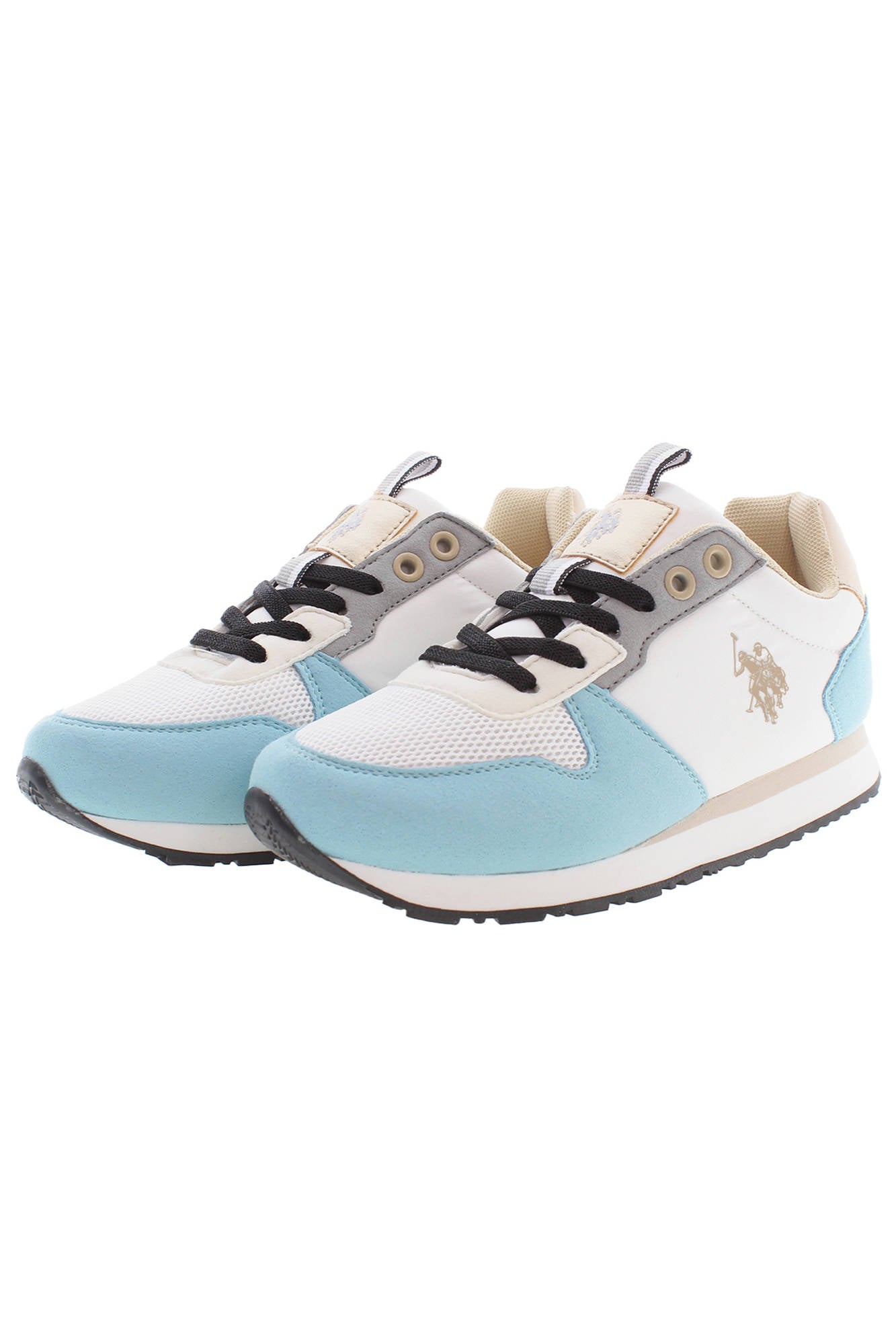 U.S. POLO BEST PRICE Kinder-Sportschuhe – Blaue Sneaker für Jungen zum Bestpreis Hellblau