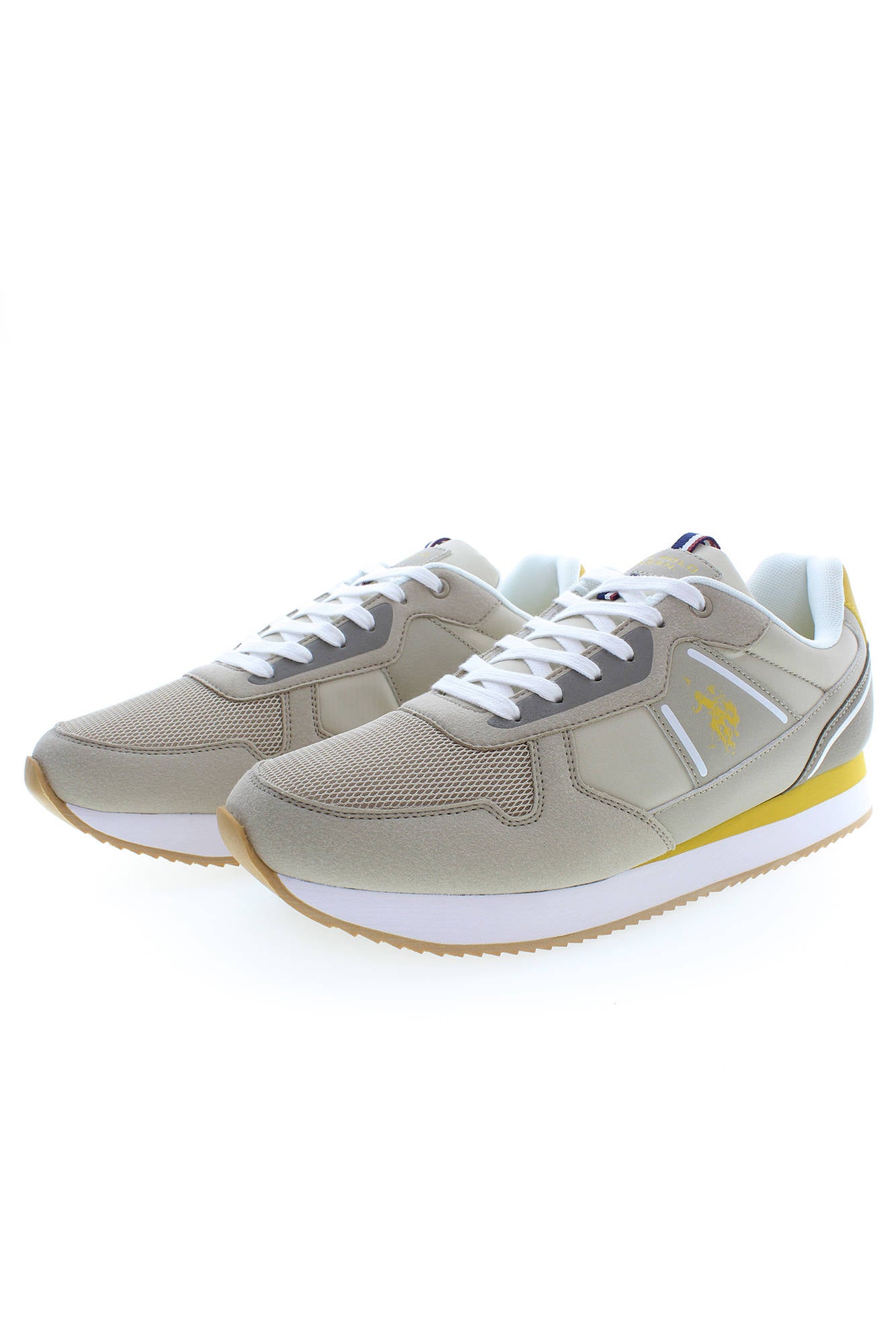 U.S. POLO BEST PRICE Herren Sportschuhe Beige – Bequeme Sneaker für Frühjahr/Sommer Beige