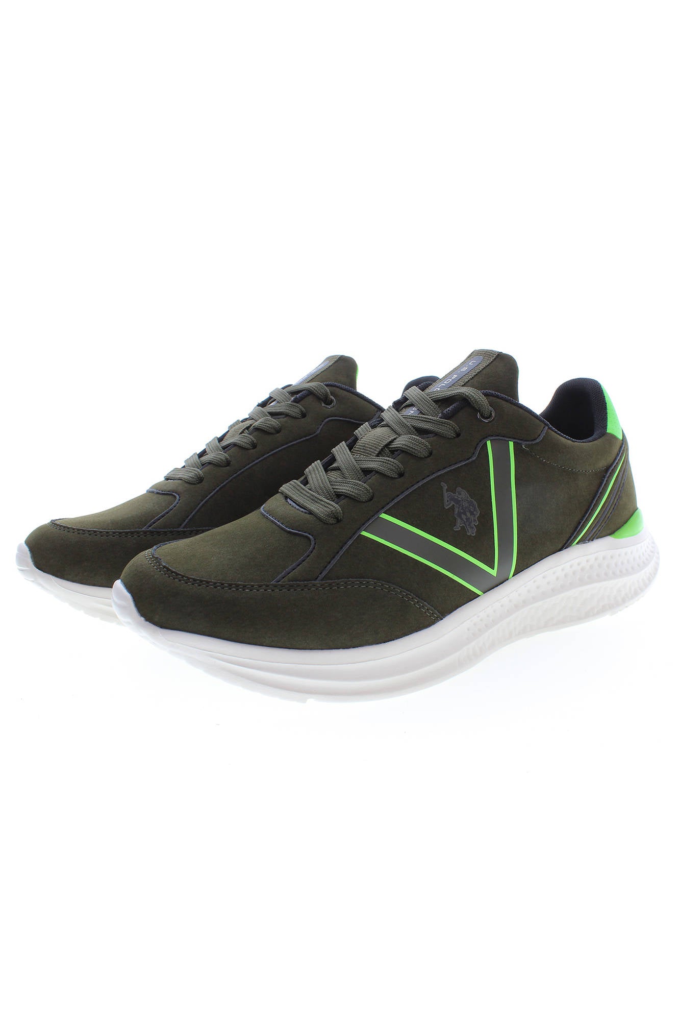 U.S. POLO BEST PRICE Grüne Herren Sportschuhe – Sneaker für Herbst/Winter | soulluna.de Grün