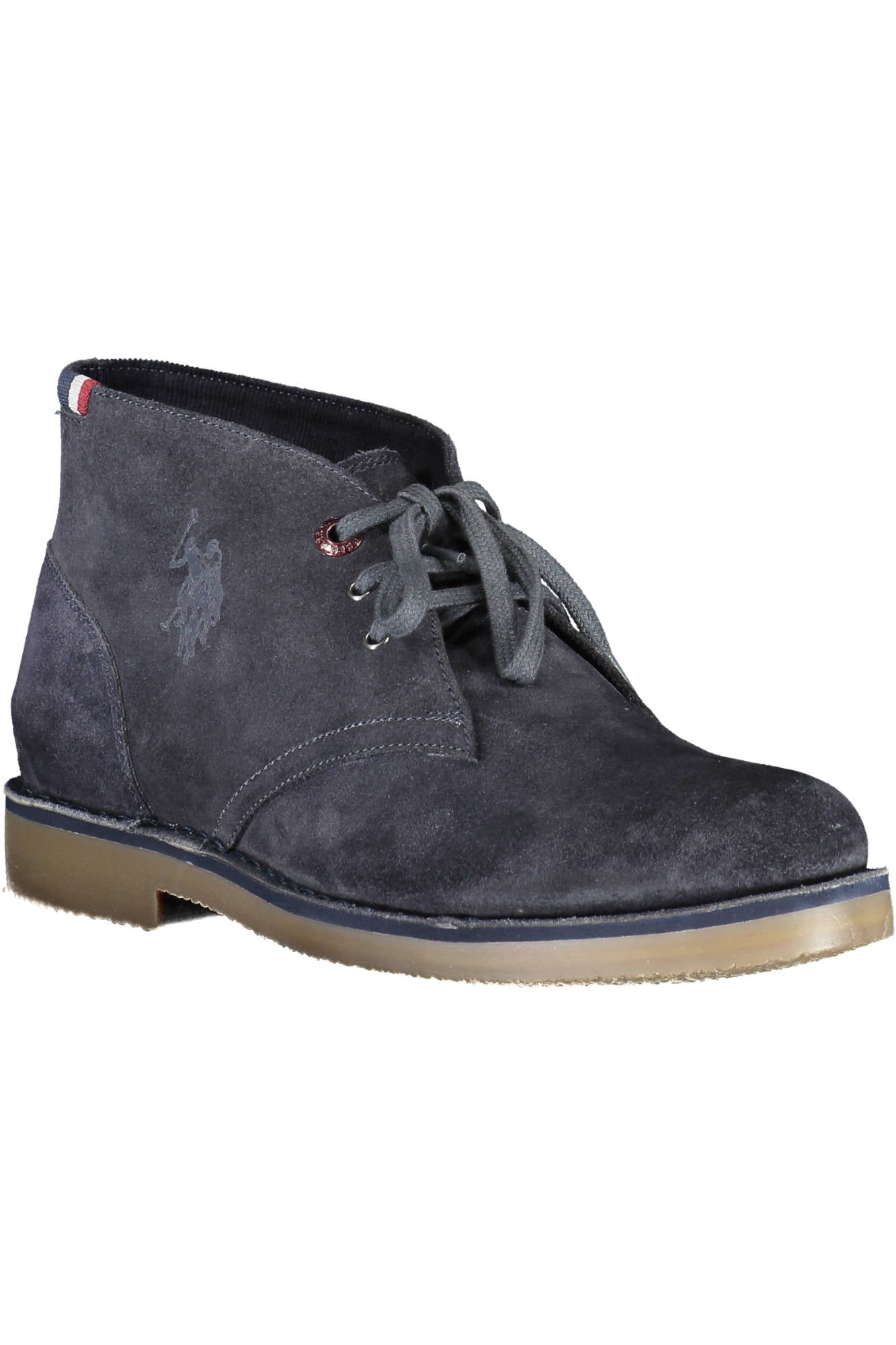 U.S. POLO BEST PRICE Stiefeletten Herren – Blaue Schnürstiefel für Herbst/Winter Blau