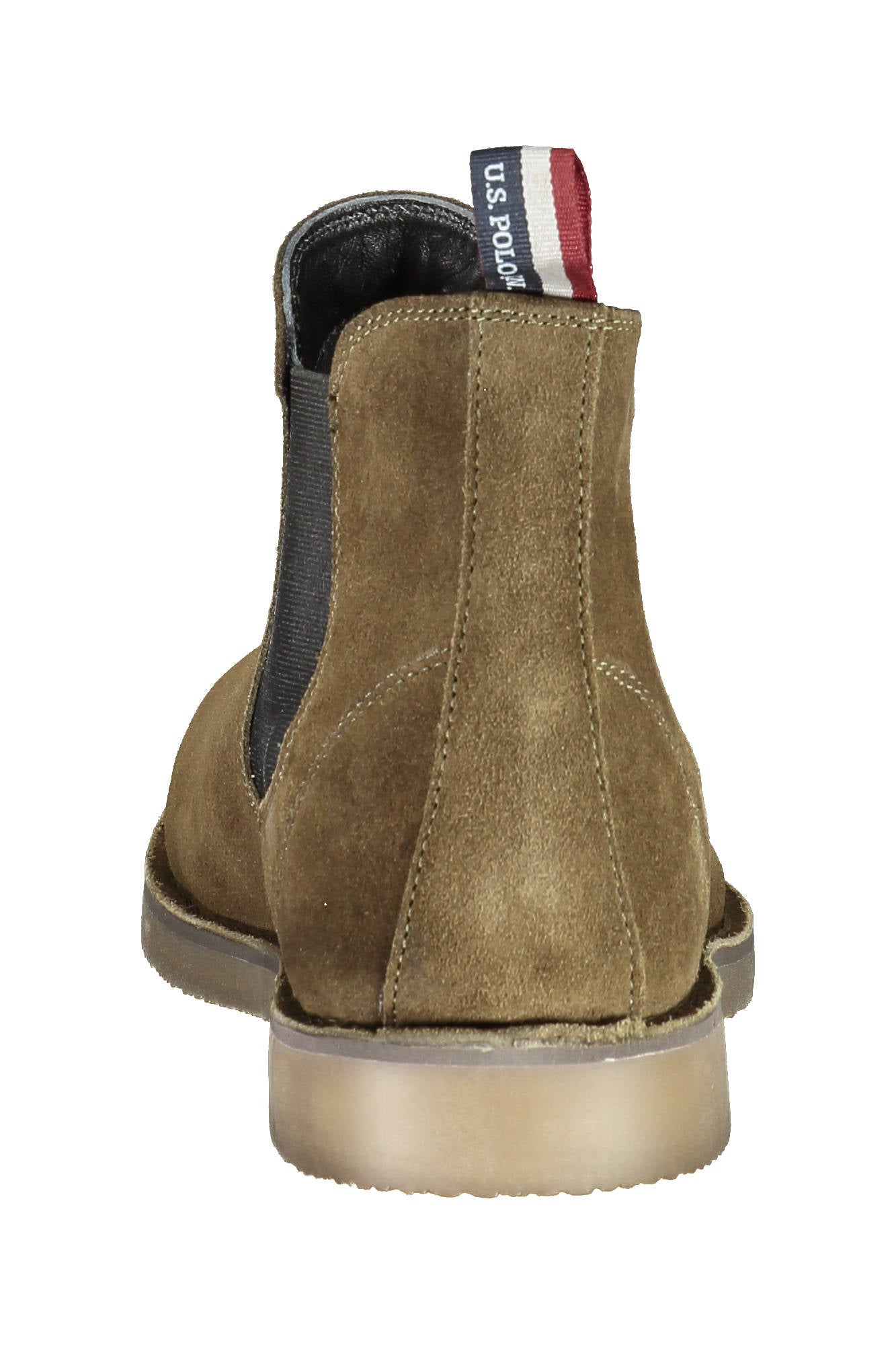 U.S. POLO BEST PRICE Stiefeletten Herren Grün – Elastischer Bund & Kontrastdetails Grün