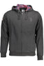 U.S. POLO Sweatshirt mit Reißverschluss Herren – Schwarz, 100% Baumwolle | soulluna.de Schwarz