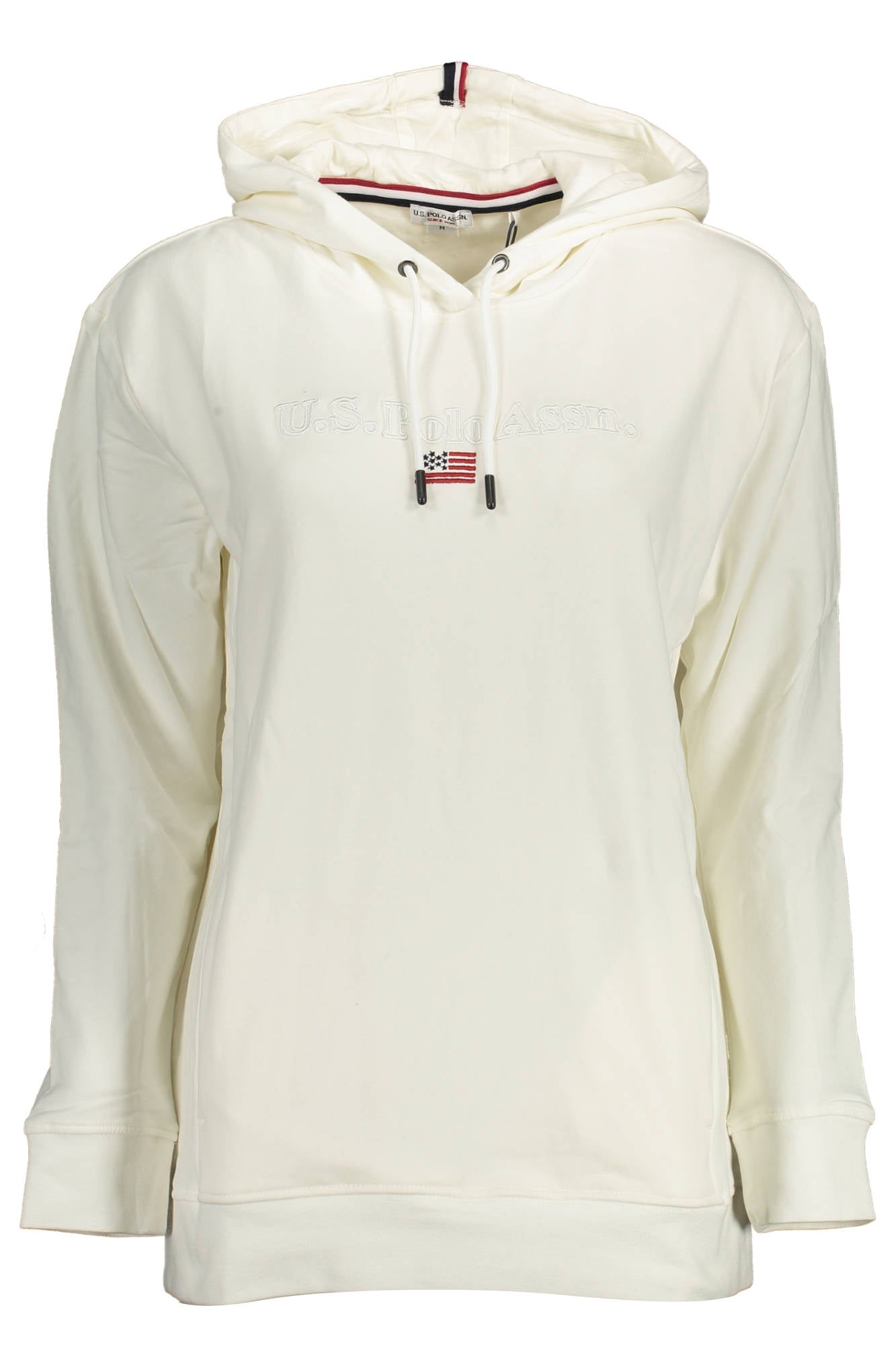 U.S. POLO Sweatshirt Damen Braun – Kapuzenpullover für Herbst/Winter | soulluna.de Weiß