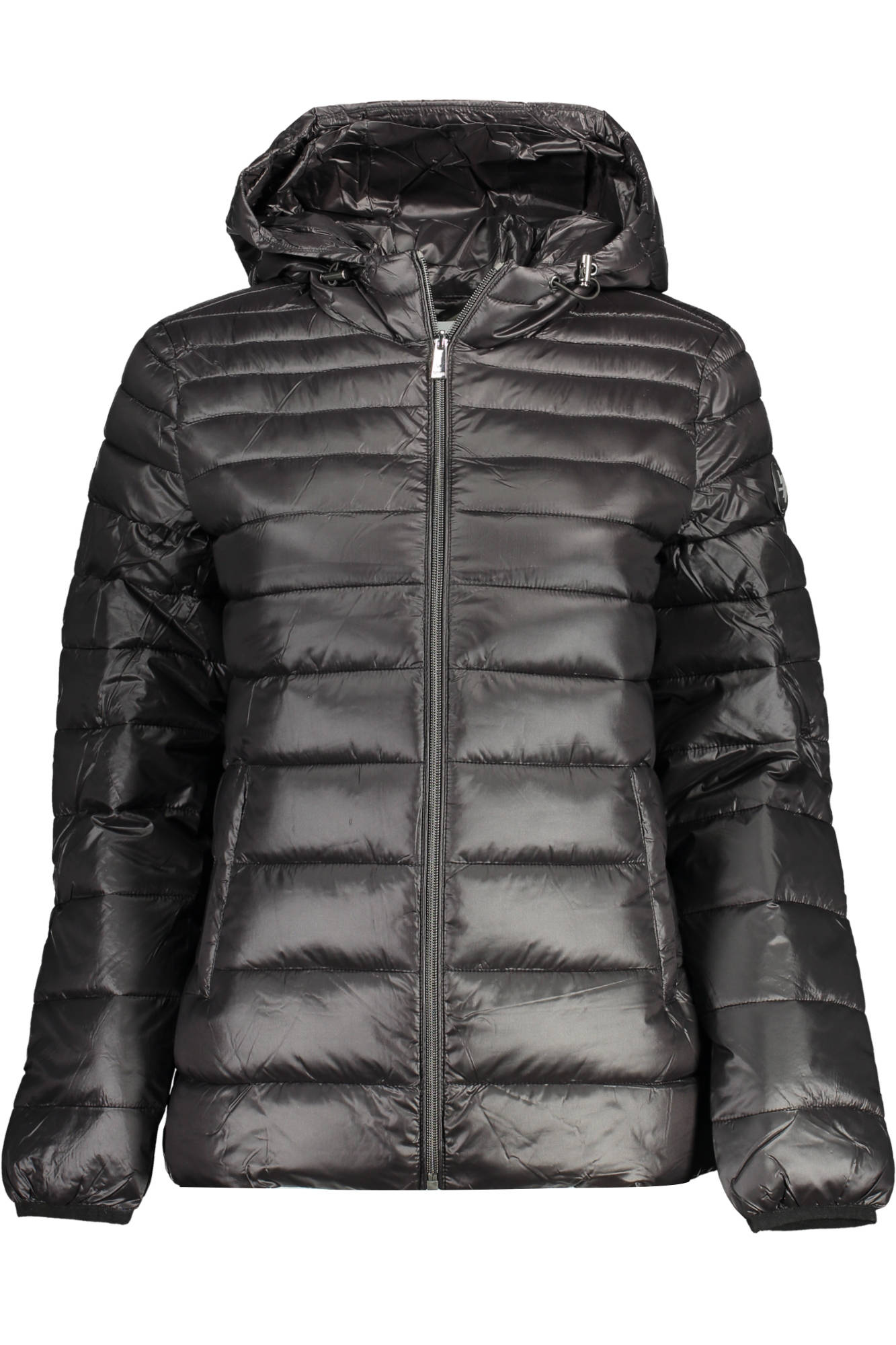 U.S. POLO Jacke Damen Schwarz – Kapuzenjacke für Herbst/Winter | Warme Freizeitjacke Schwarz