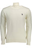 U.S. POLO Rollkragen-Poloshirt Herren – Weißes Winter-Shirt aus Baumwolle & Kaschmir Weiß
