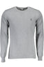 U.S. POLO Pullover Herren – Grauer Polo-Pullover aus Wolle & Kaschmir Grau