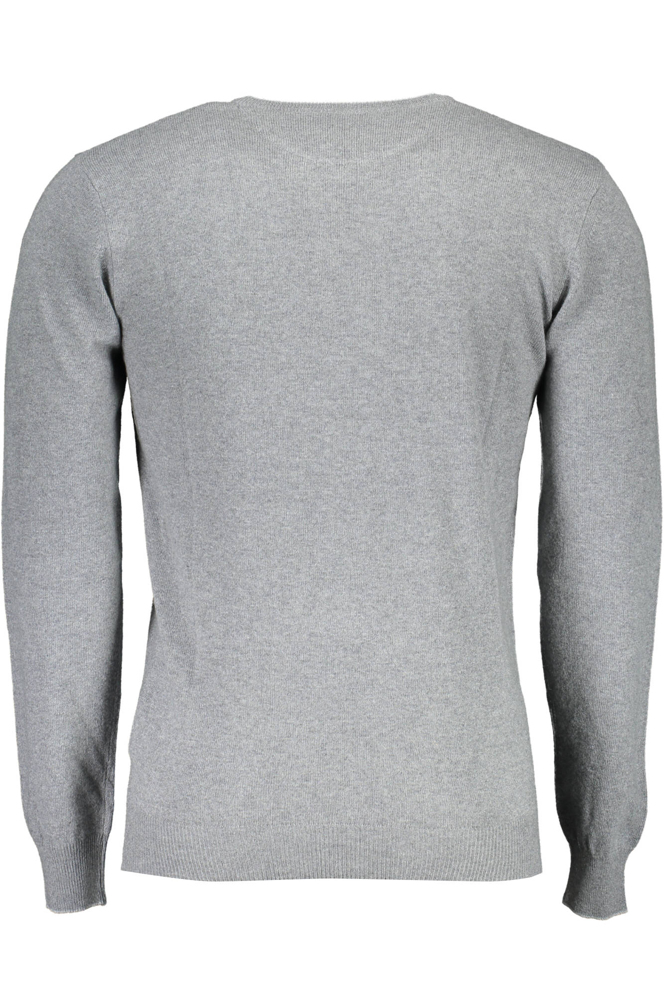 U.S. POLO Pullover Herren – Grauer Polo-Pullover aus Wolle & Kaschmir Grau