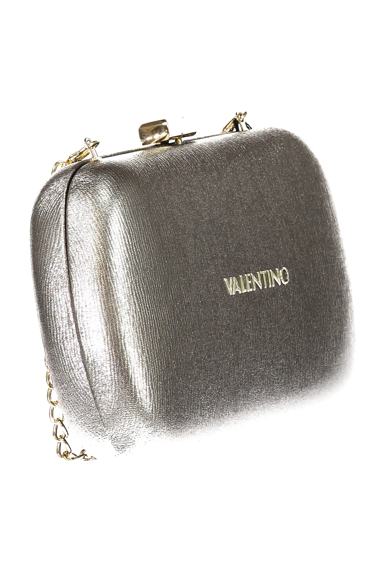VALENTINO BAGS Damentasche Silber – Elegante Handtasche mit Kettengurt für Damen Silber