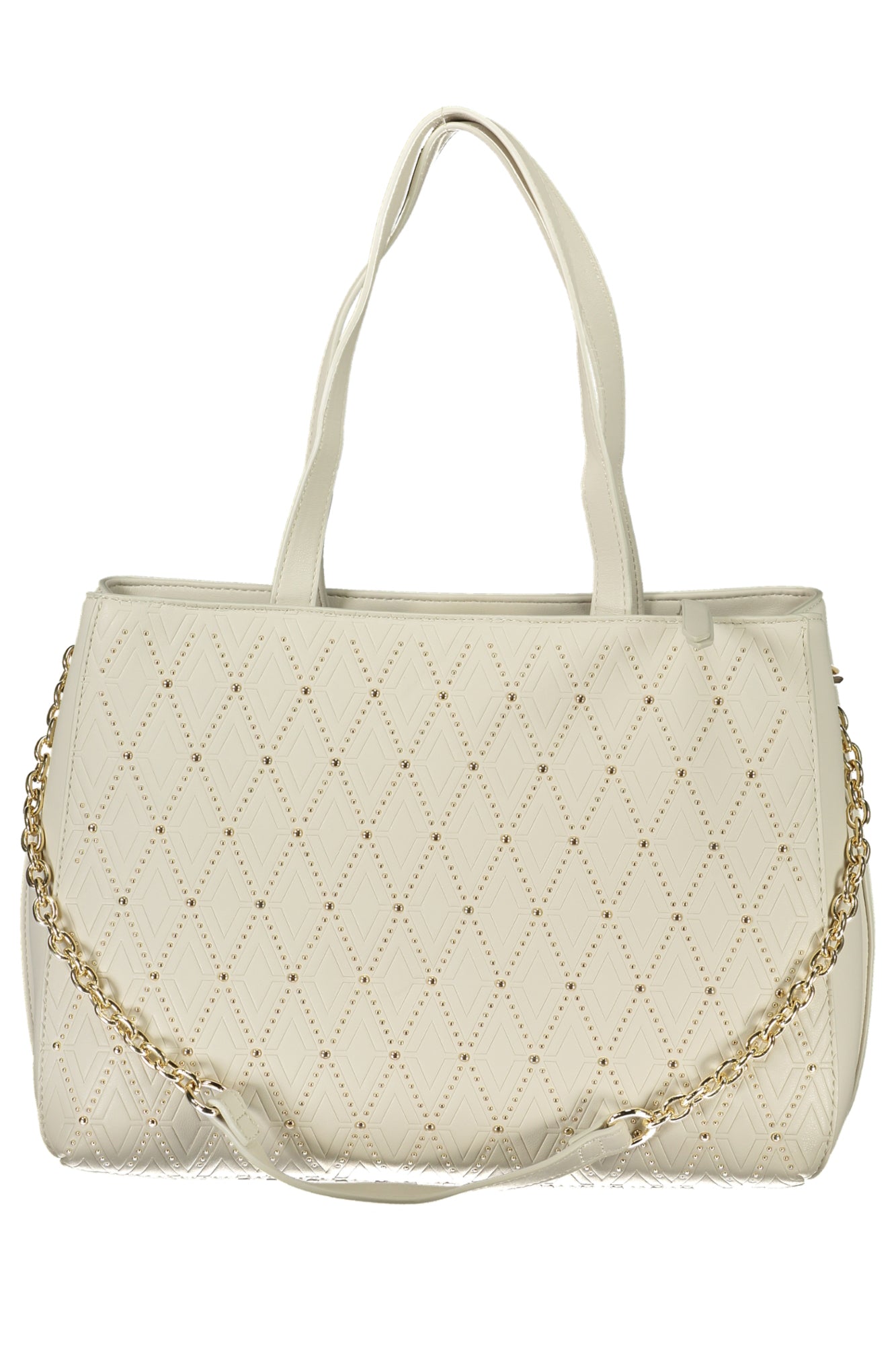 VALENTINO BAGS Lila Damentasche – Elegante Handtasche für Damen mit Kettengriff Weiß