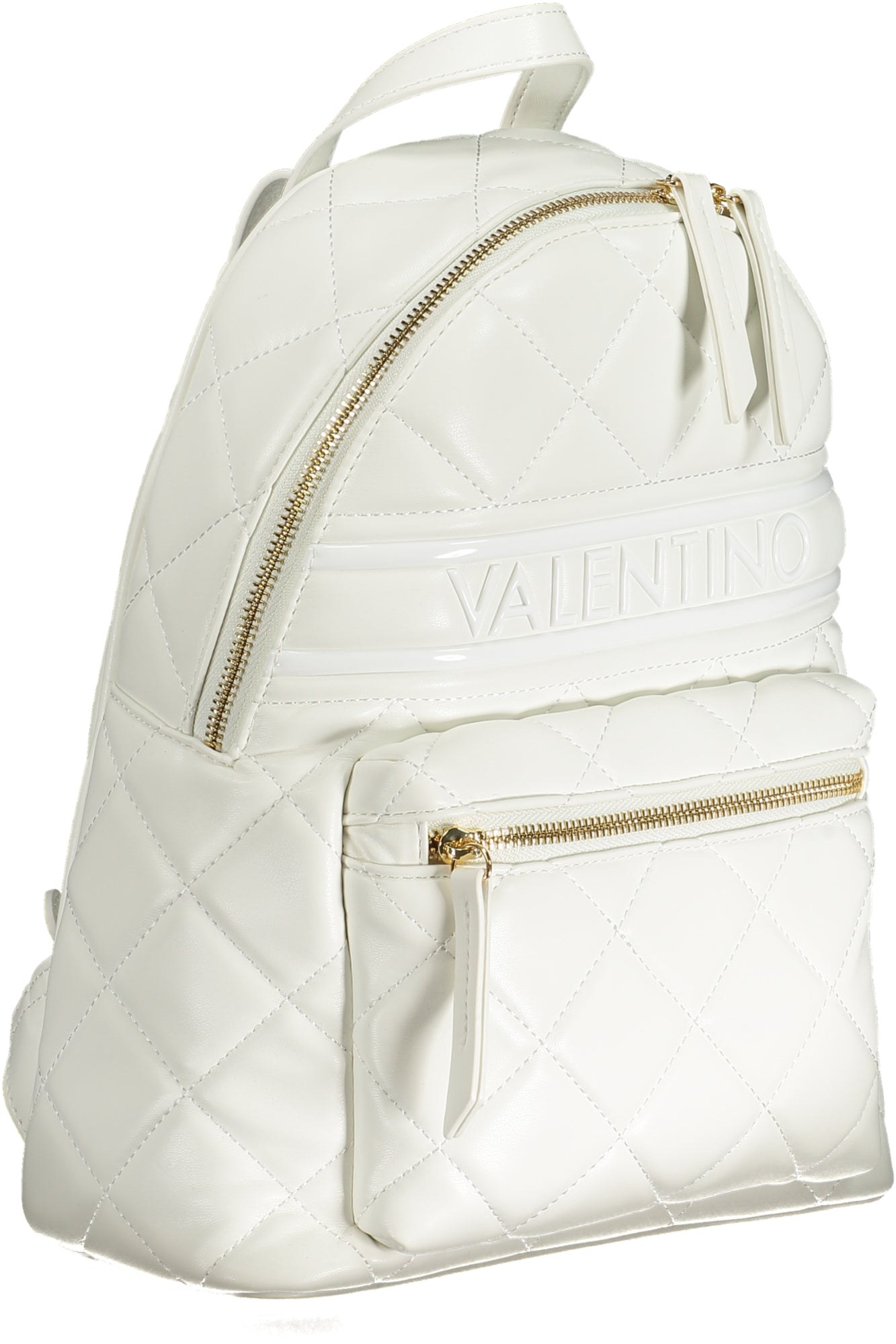 VALENTINO BAGS Damen Rucksack Schwarz – Elegantes Design mit Kontrastdetails | soulluna.de Weiß