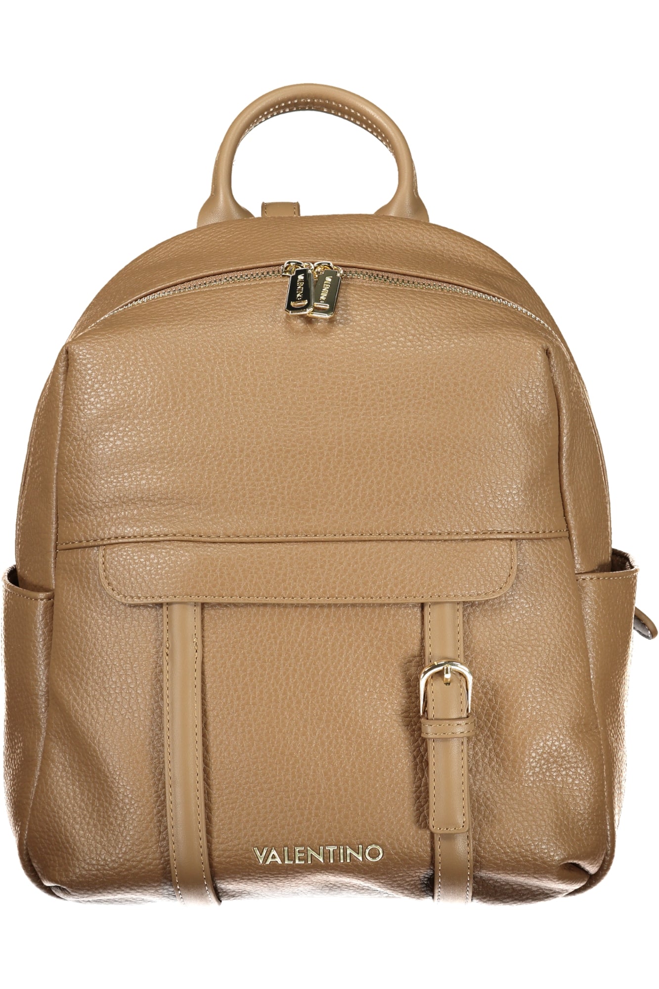 VALENTINO BAGS Damen Rucksack Rot – Recycelter Rucksack für den Frühling Braun