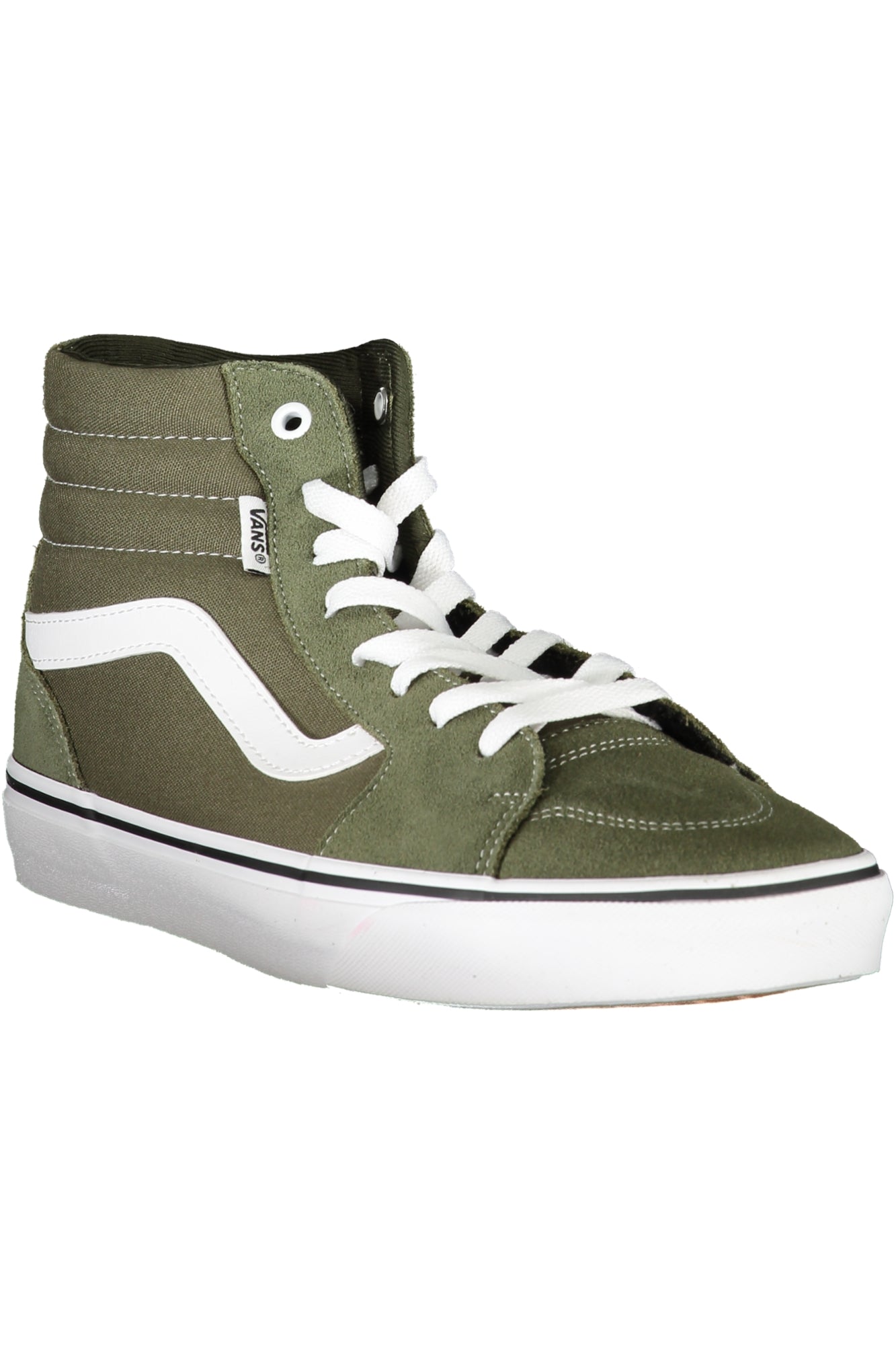 Vans Grüne Herren-Sportschuhe – Hohe Sneaker für Herbst/Winter | soulluna.de Grün