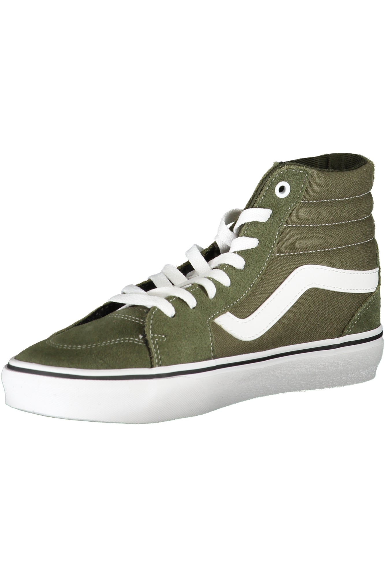 Vans Grüne Herren-Sportschuhe – Hohe Sneaker für Herbst/Winter | soulluna.de Grün