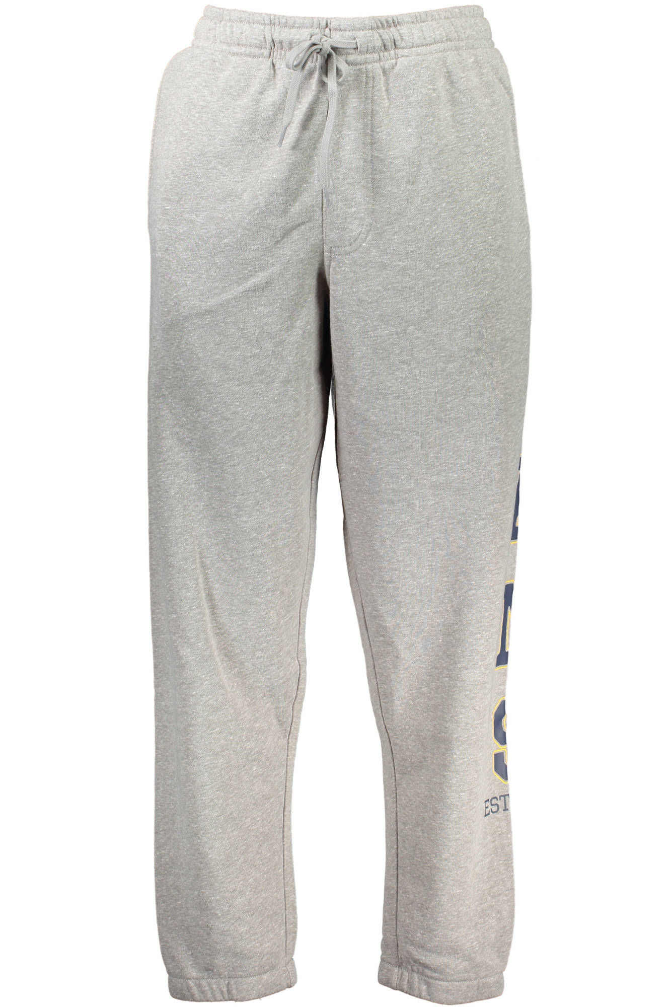 Vans Graue Herrenhose – Jogginghose für Herren mit Plüschmaterial und elastischem Bund Grau