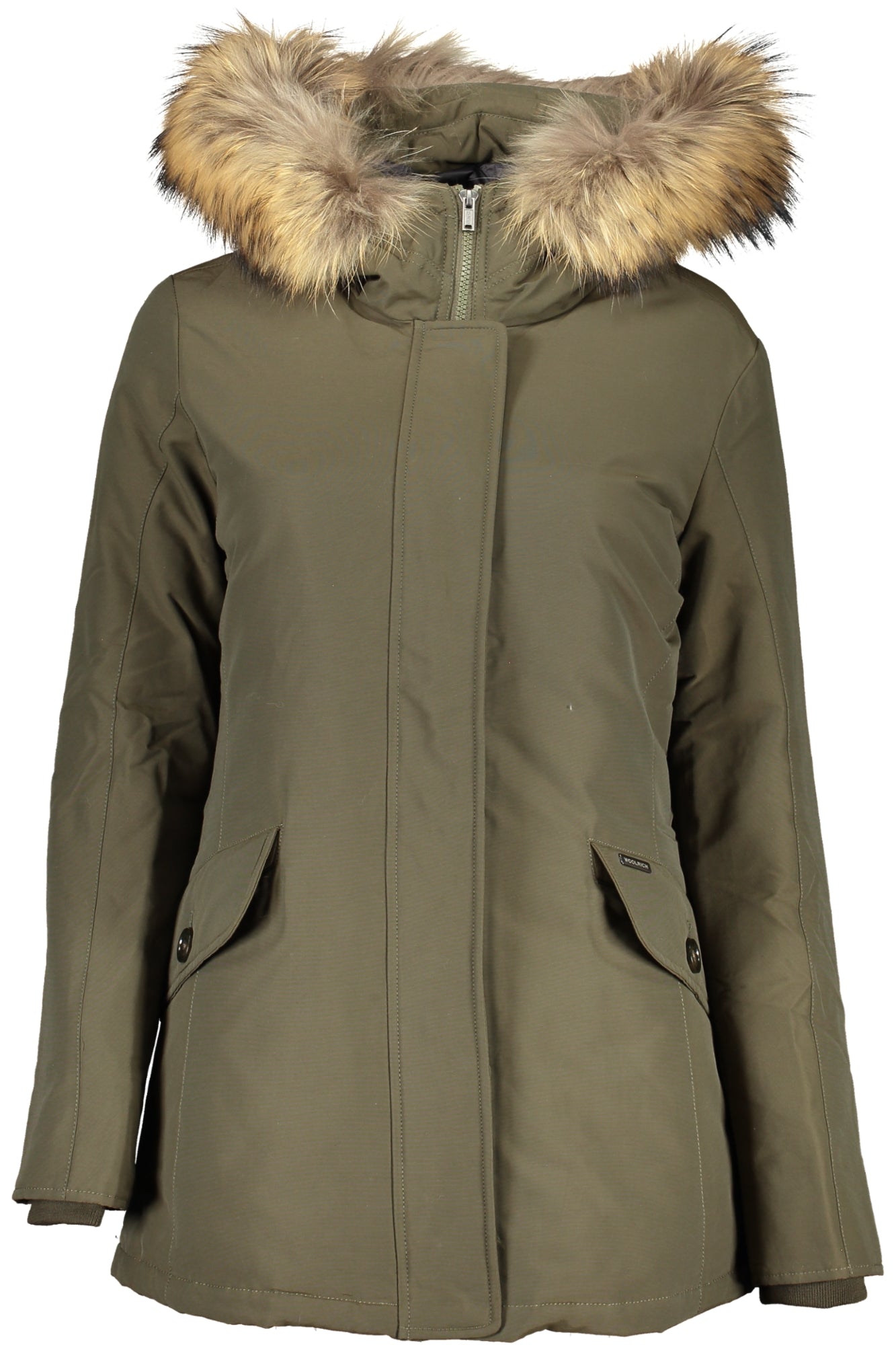 WOOLRICH Damen Jacke – mit Kapuze, mit Taschen online kaufen Grün