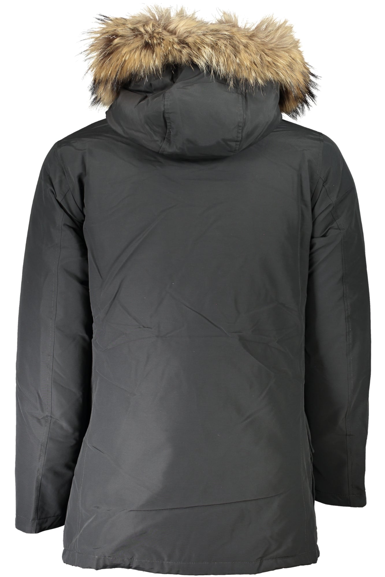 WOOLRICH Herrenjacke Grau – Langlebiger Parka mit abnehmbarem Fell für Herbst/Winter Grau