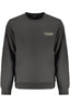 Wrangler Sweatshirt Herren mit Zip-Out – Gebürstete Baumwolle für Herbst/Winter Schwarz
