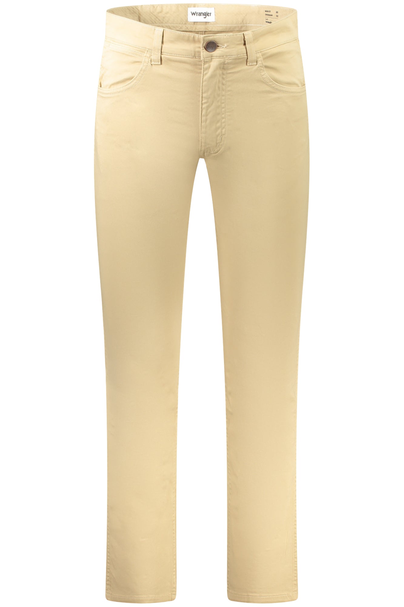 Wrangler Herrenhose Beige – 5 Pocket Regular Straight aus Baumwolle | soulluna.de Beige
