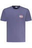 Wrangler T-Shirt Herren – Kurzarm Shirt in Blau mit Logo-Druck | soulluna.de Blau