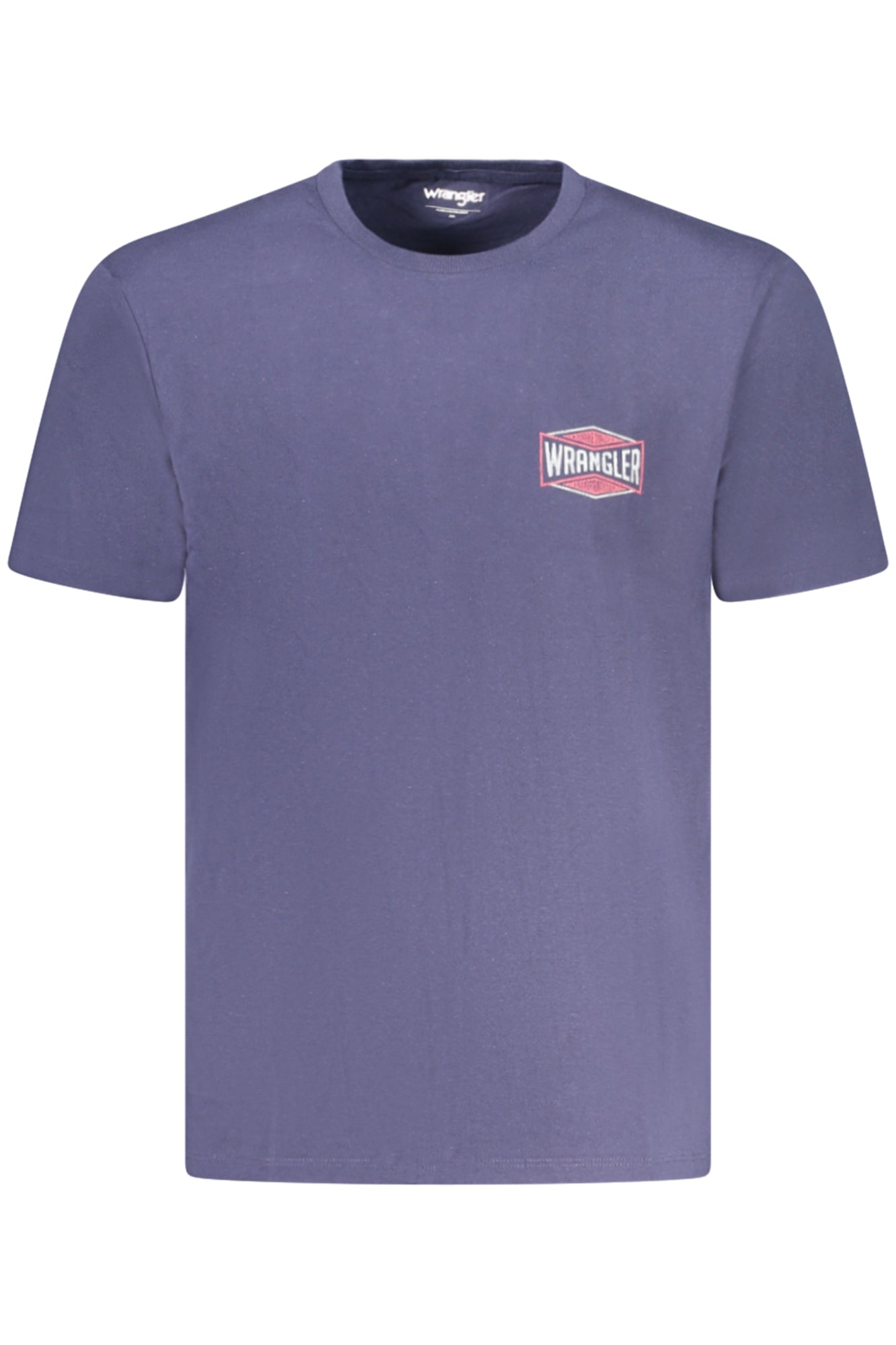 Wrangler T-Shirt Herren – Kurzarm Shirt in Blau mit Logo-Druck | soulluna.de Blau