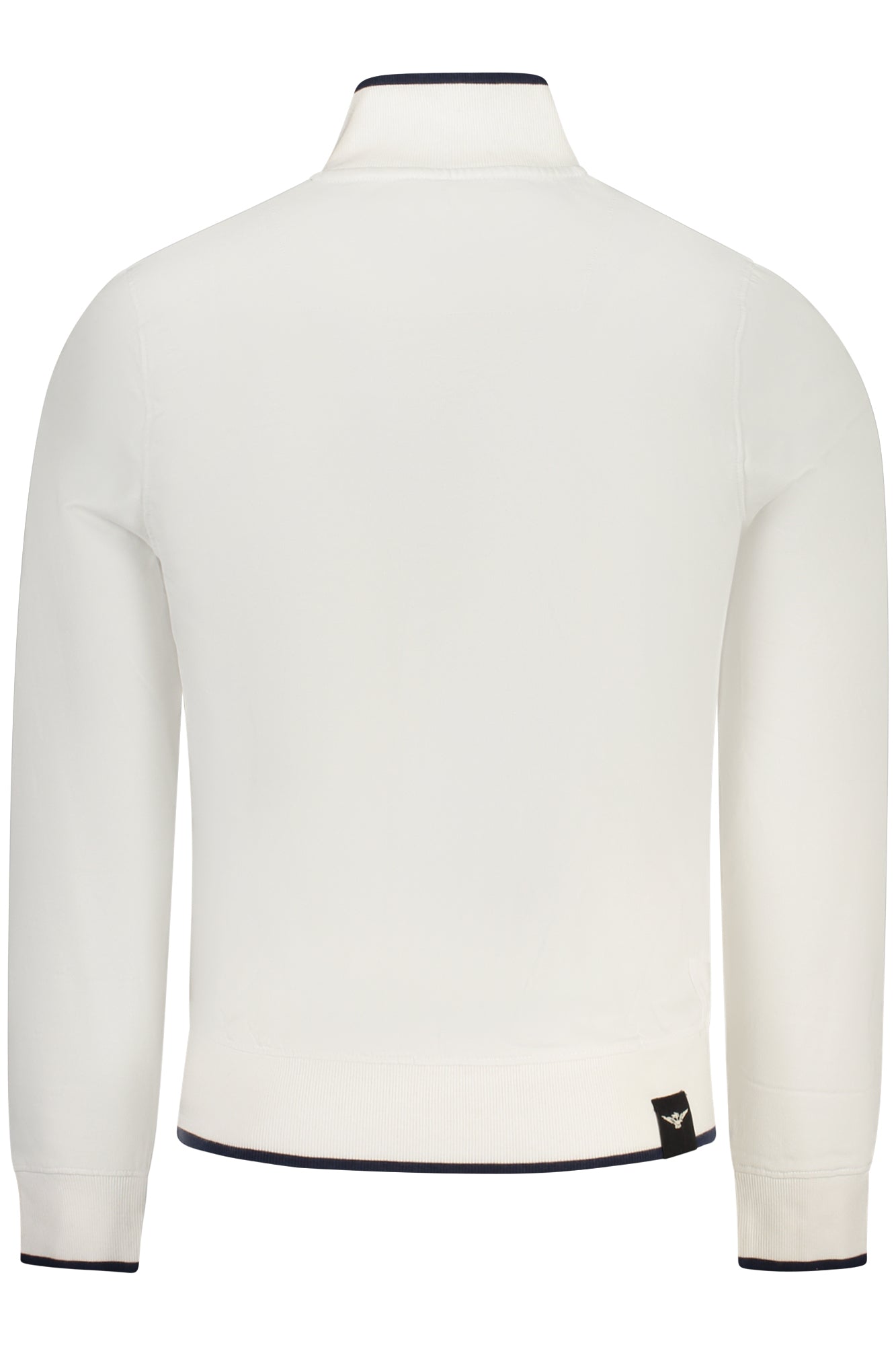 ACCADEMIA MILITARE Herren Sweatshirt – mit Taschen Weiß