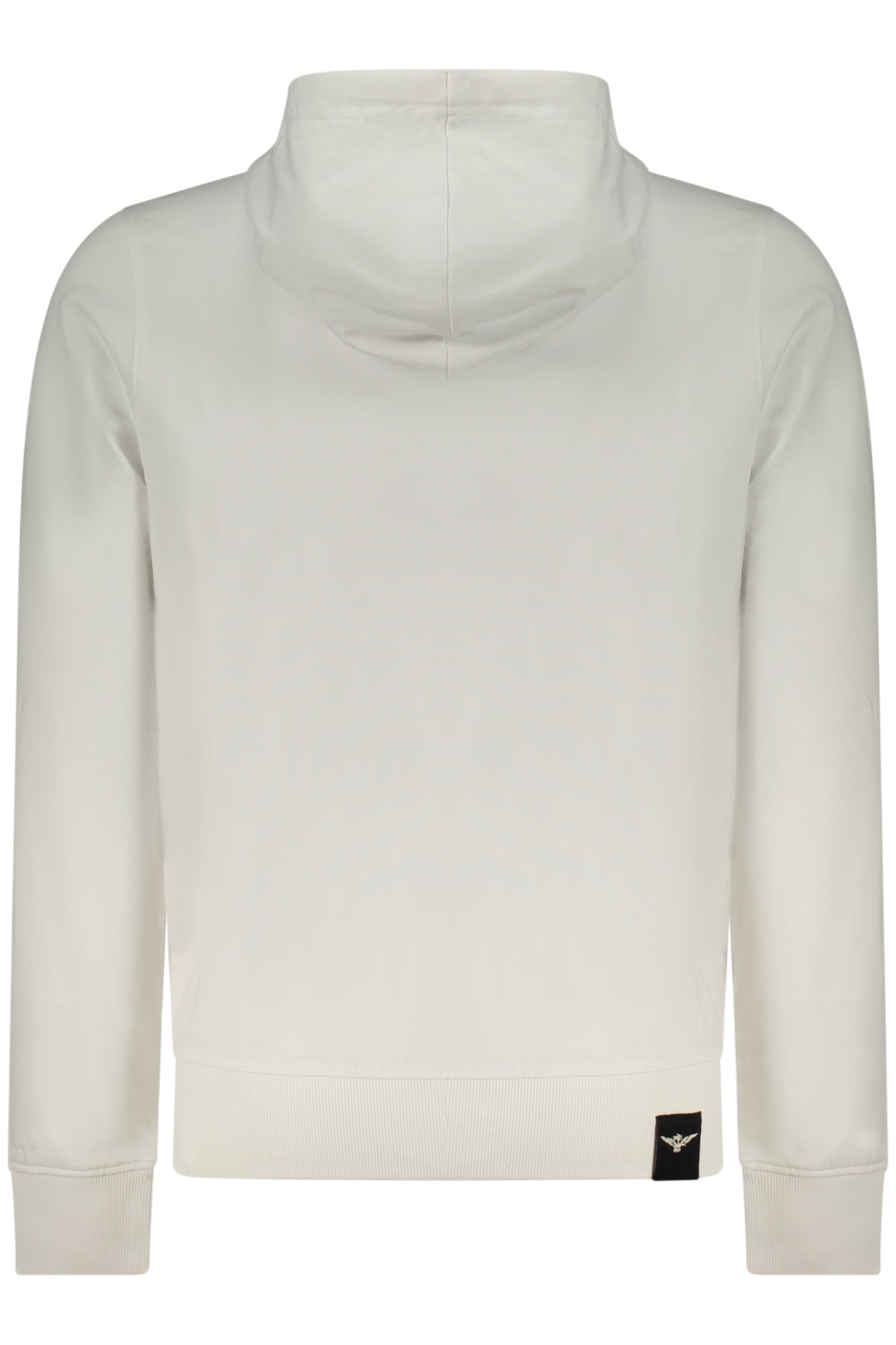 ACCADEMIA MILITARE Herren Sweatshirt – Hoodie, mit Taschen Weiß