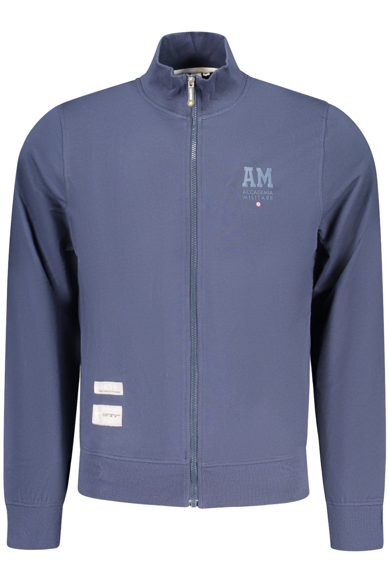 ACCADEMIA MILITARE Herren Sweatshirt – mit Taschen Blau