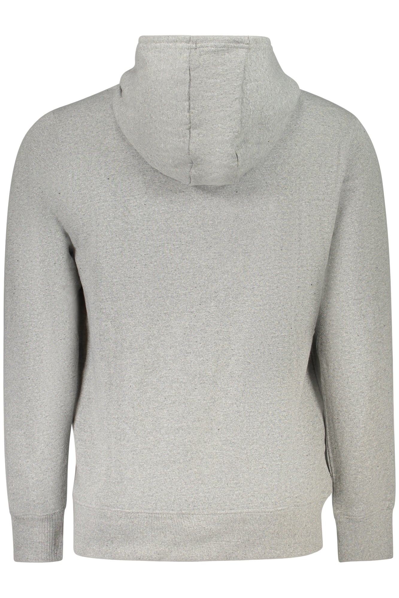 ACCADEMIA MILITARE Sweatshirt Herren mit Reißverschluss – Kapuze & Stickerei Grau