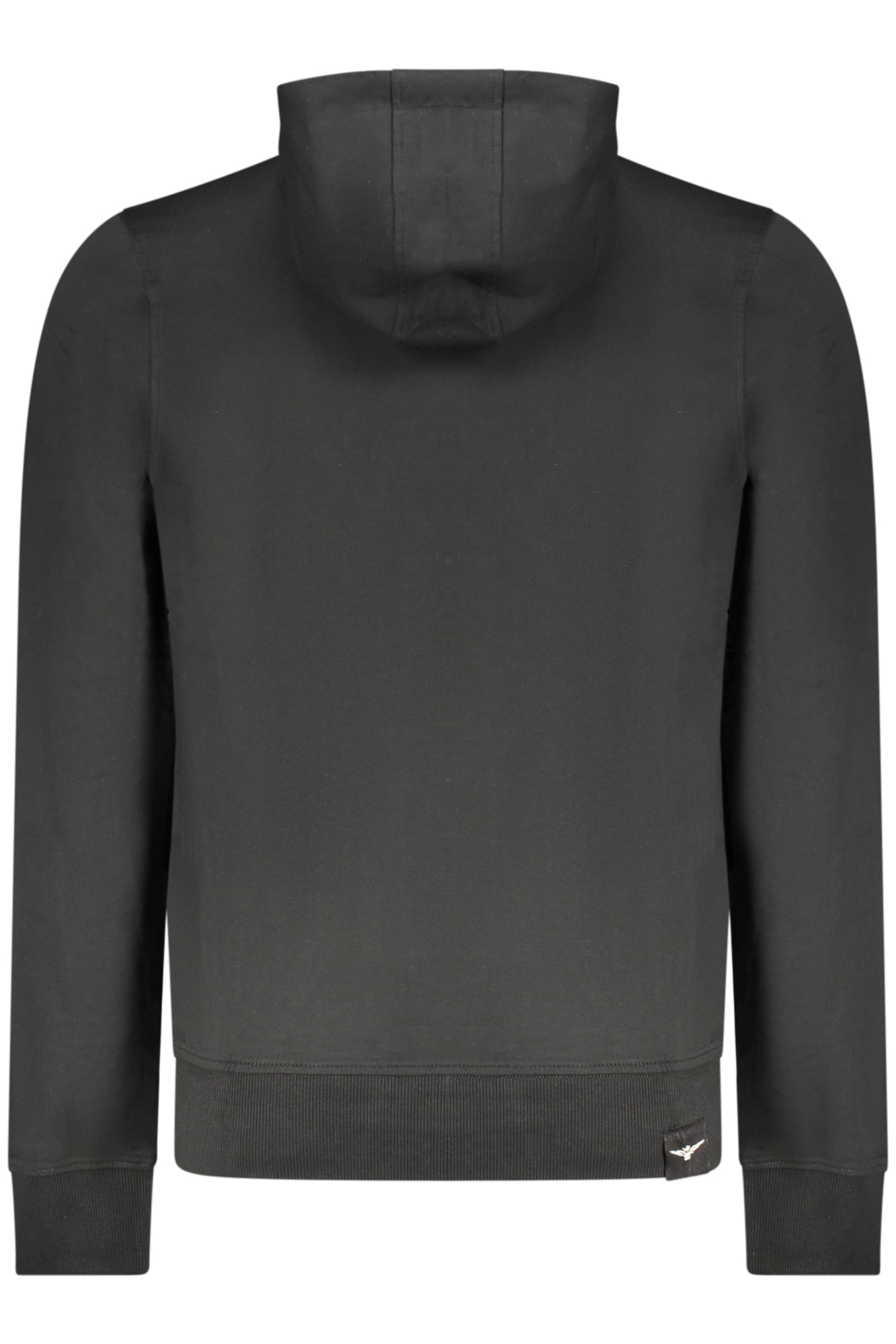 ACCADEMIA MILITARE Herren Sweatshirt – Hoodie, mit Taschen Schwarz