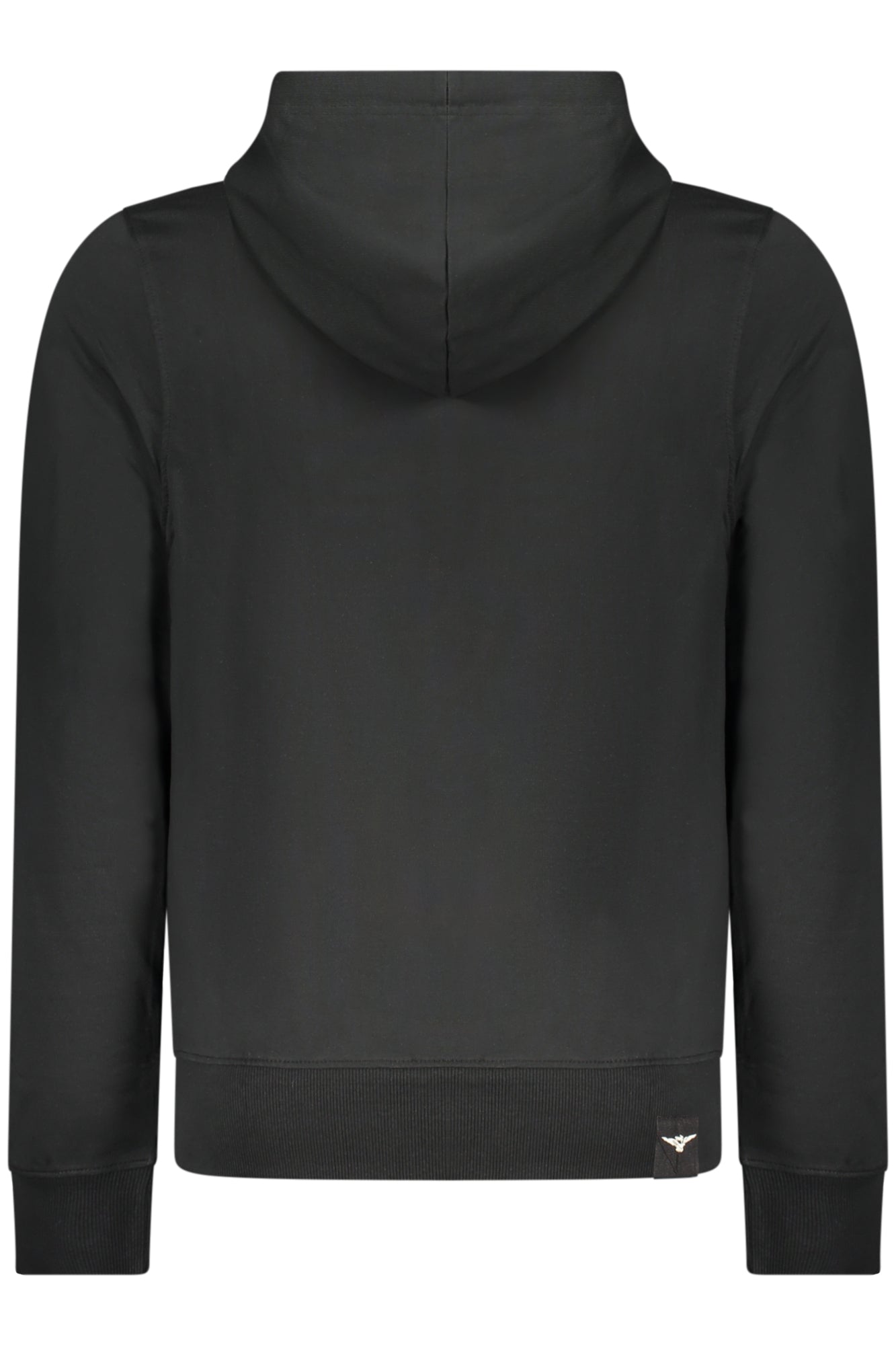 ACCADEMIA MILITARE Herren Sweatshirt – Hoodie, mit Taschen Schwarz