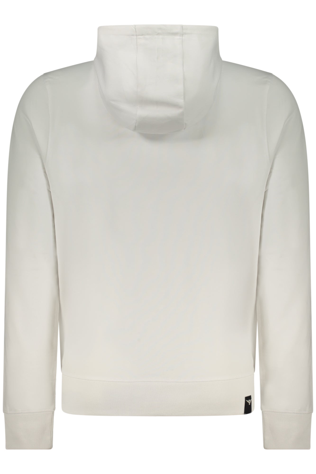 ACCADEMIA MILITARE Herren Sweatshirt – Hoodie, mit Taschen Weiß