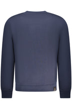 MILITARY ACADEMY HERREN-SWEATSHIRT MIT REISSVERSCHLUSS, BLAU