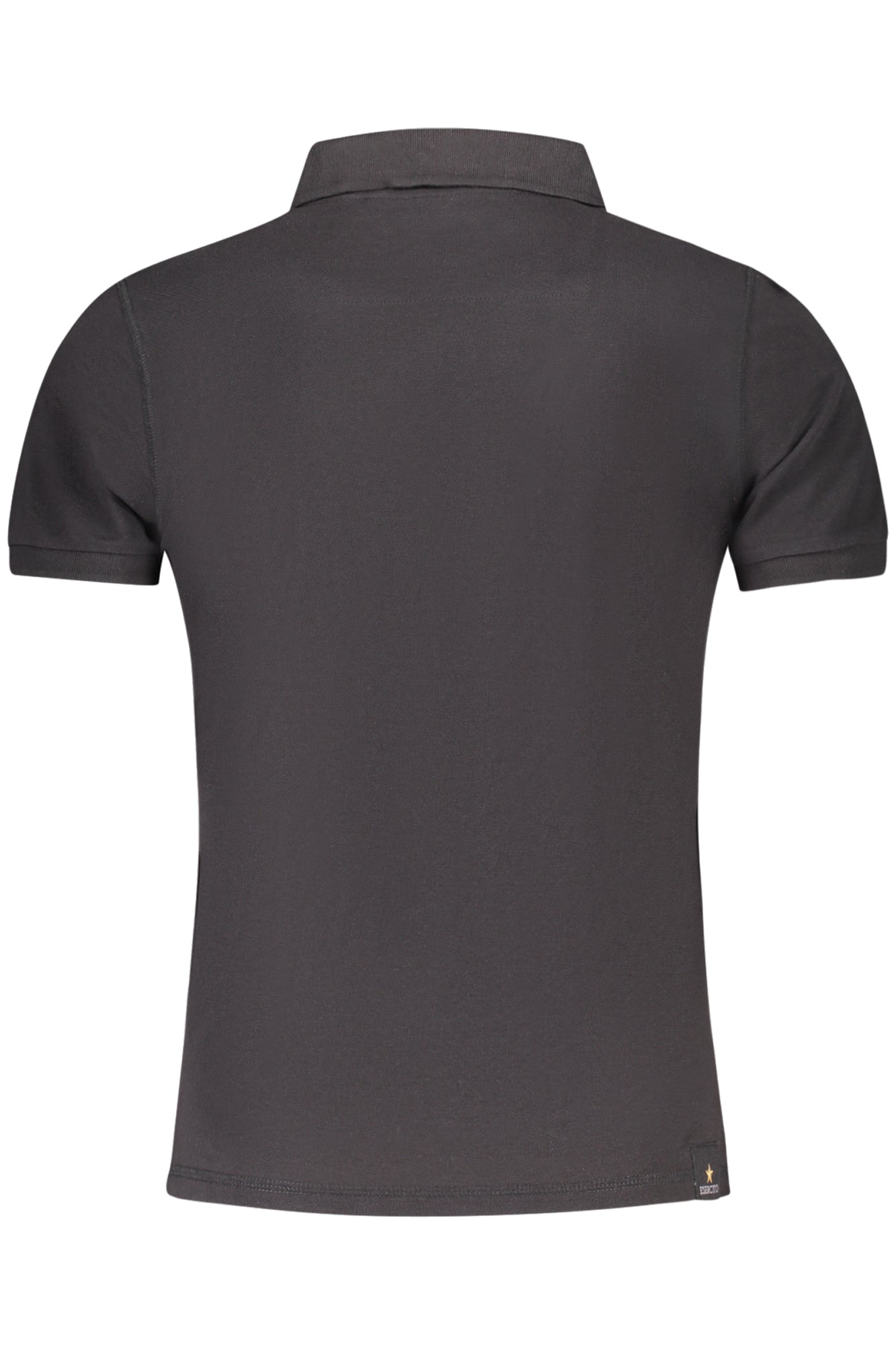 Military Academy Herren Kurzarm-Poloshirt Grün Schwarz