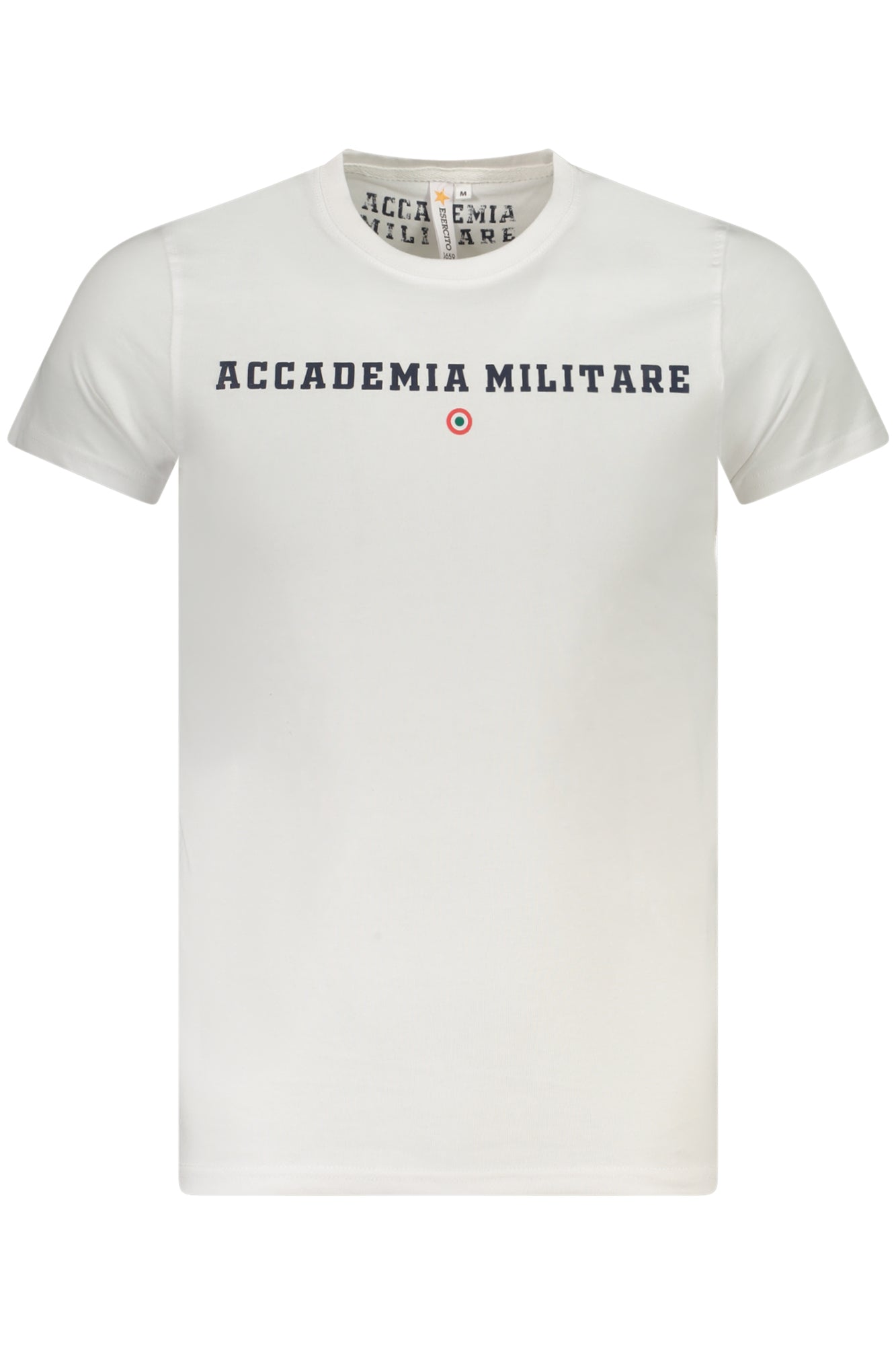 Military Academy Herren Kurzarm T-Shirt Blau Weiß