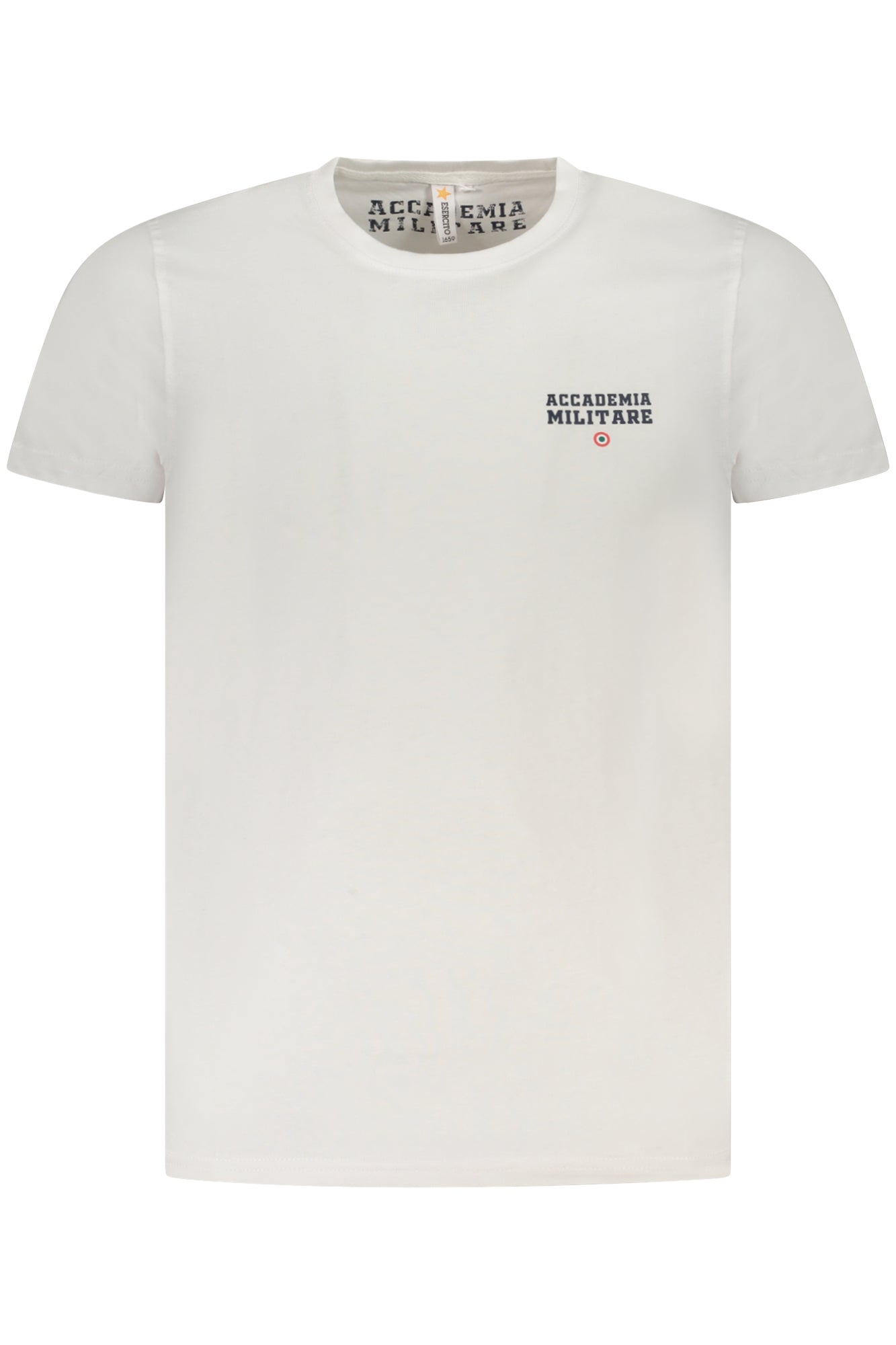 Military Academy Herren Kurzarm T-Shirt Blau Weiß