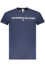 MILITARY ACADEMY HERREN KURZARM T-SHIRT BLAU