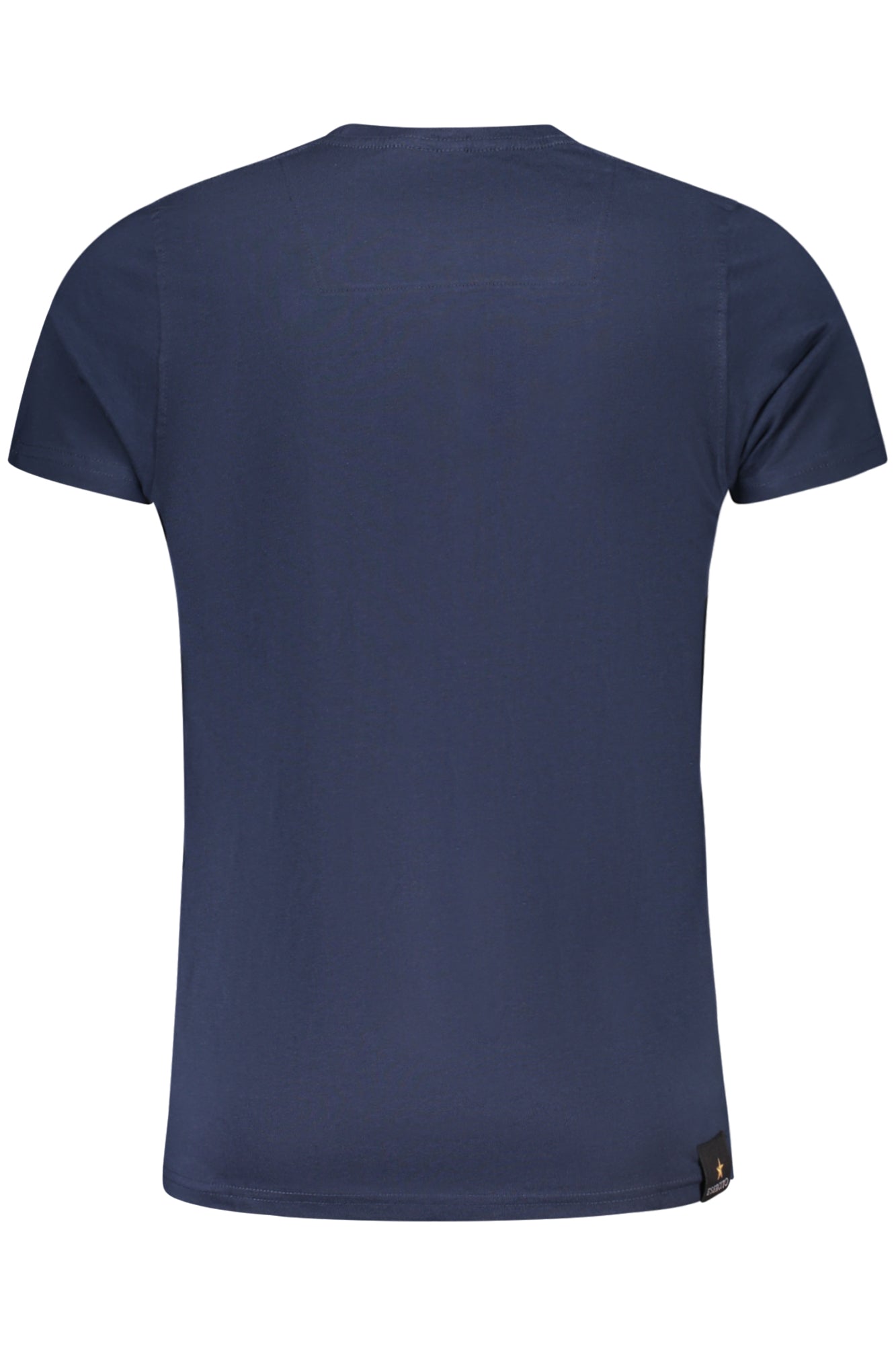 ACCADEMIA MILITARE T-Shirt Herren – Military Academy Kurzarm Shirt in Blau Blau