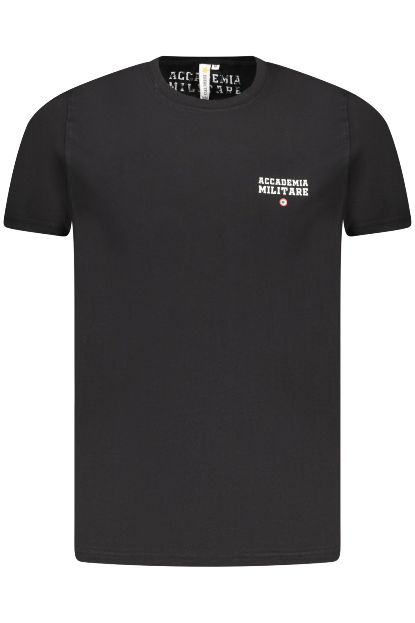 Military Academy Herren Kurzarm T-Shirt Blau Schwarz
