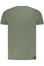 MILITARY ACADEMY KURZARM-T-SHIRT HERREN GRÜN