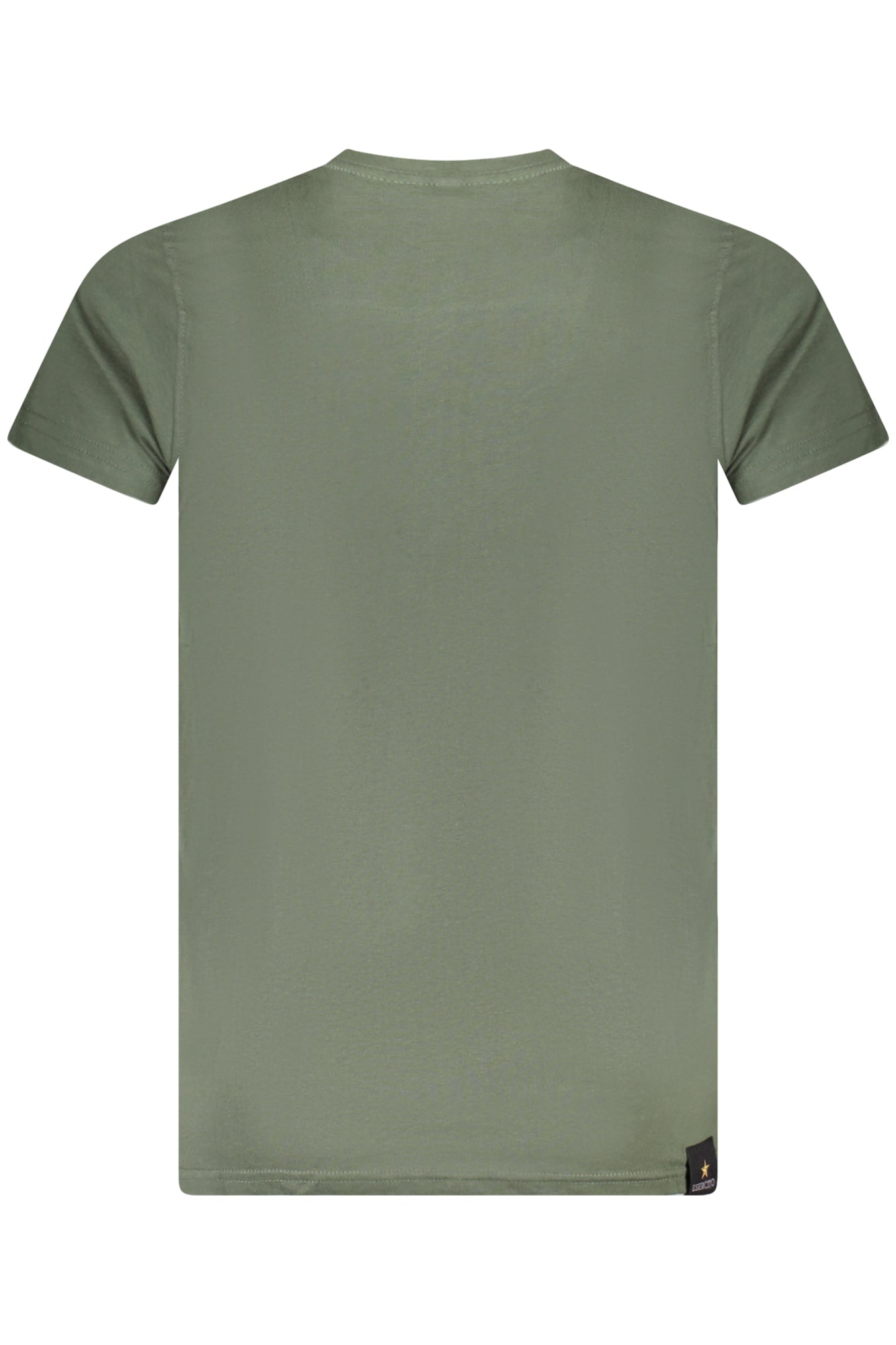 Military Academy Herren Kurzarm T-Shirt Blau Grün