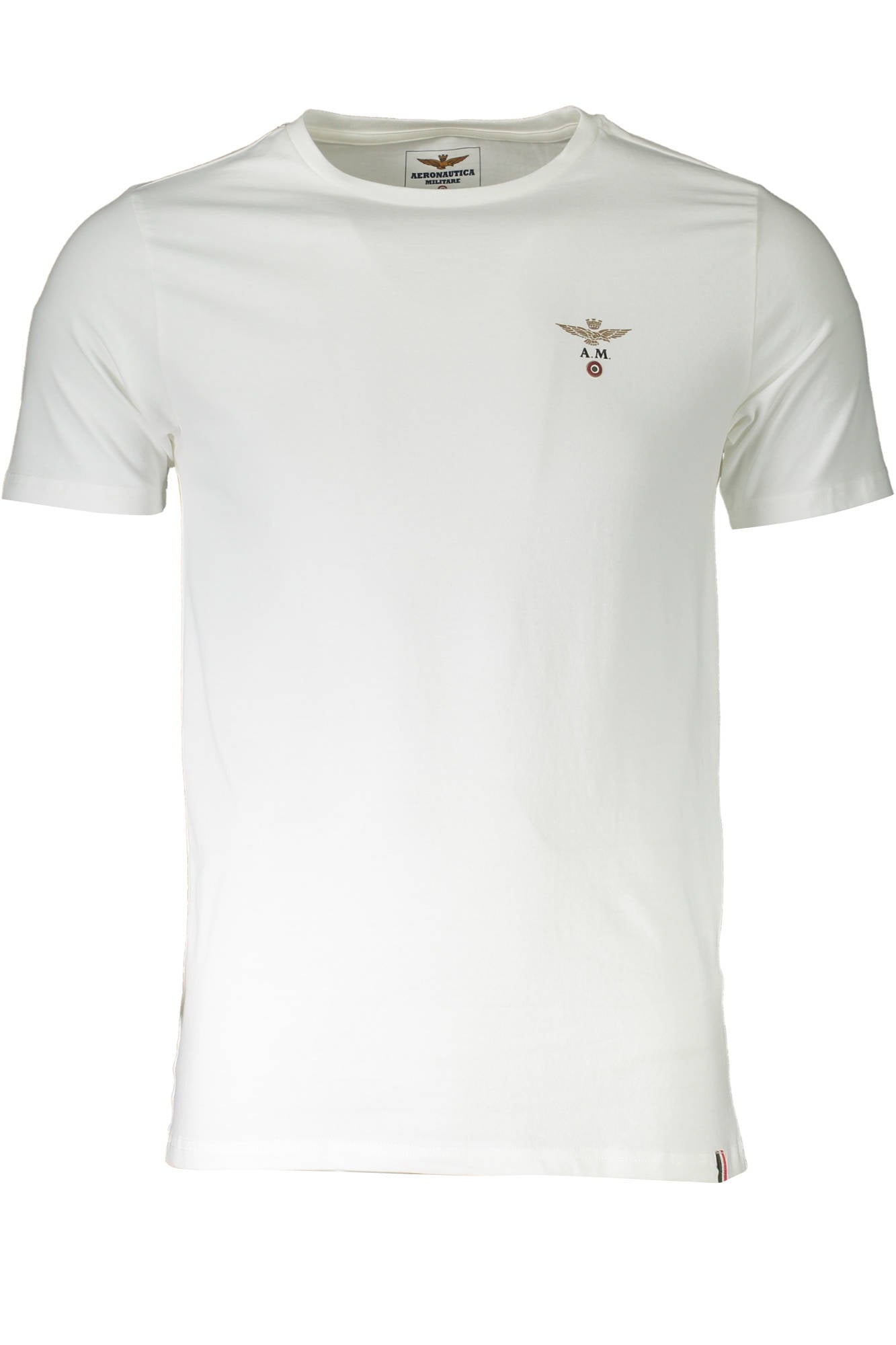 AERONAUTICA MILITARE HERREN OUTDOOR T-SHIRT WEISS Main image