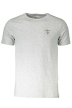 AERONAUTICA MILITARE HERREN OUTDOOR-T-SHIRT GRAU