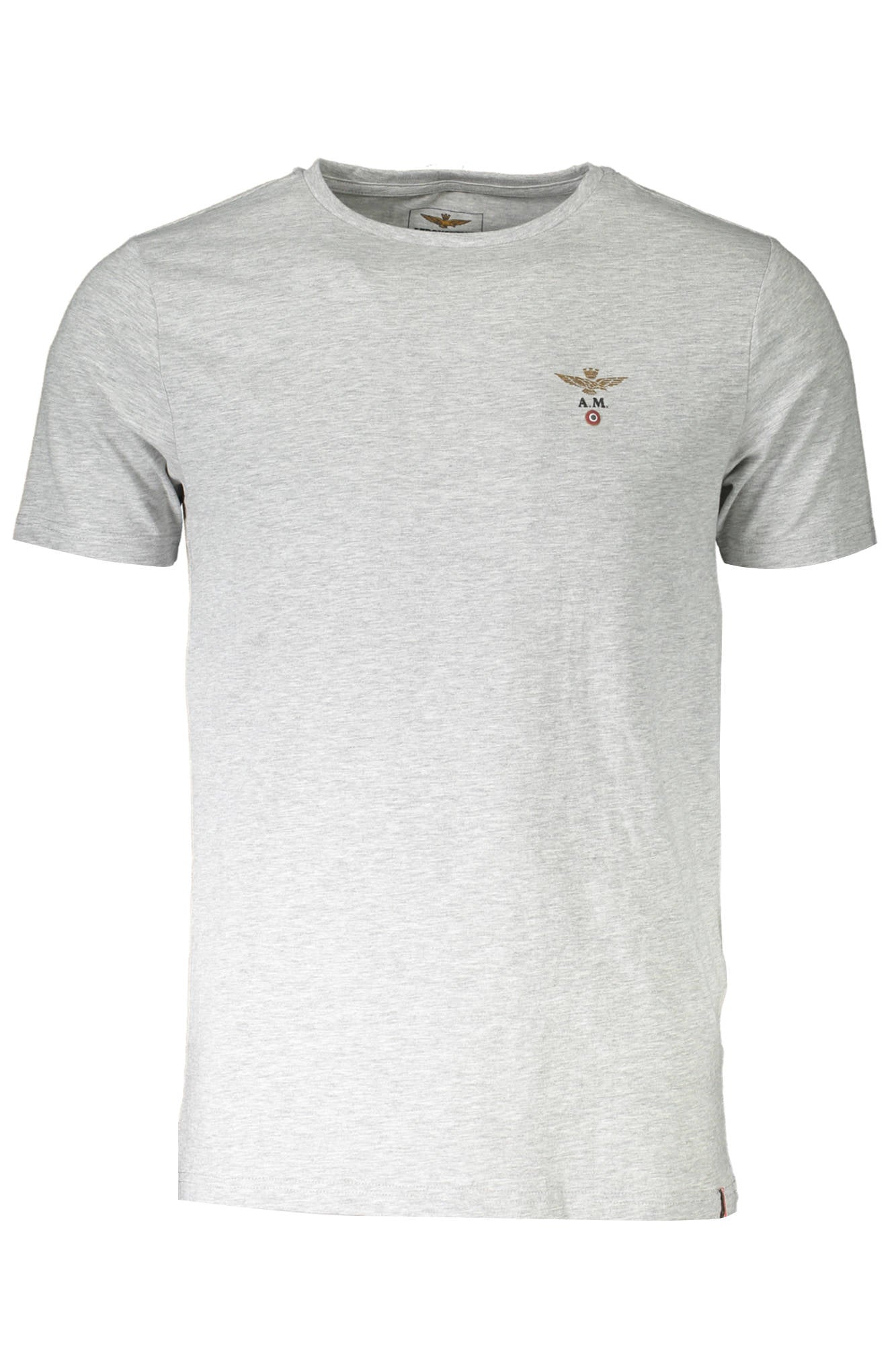 Aeronautica Militare Outdoor-T-Shirt Herren – Graues Funktionsshirt für Herbst/Winter Grau